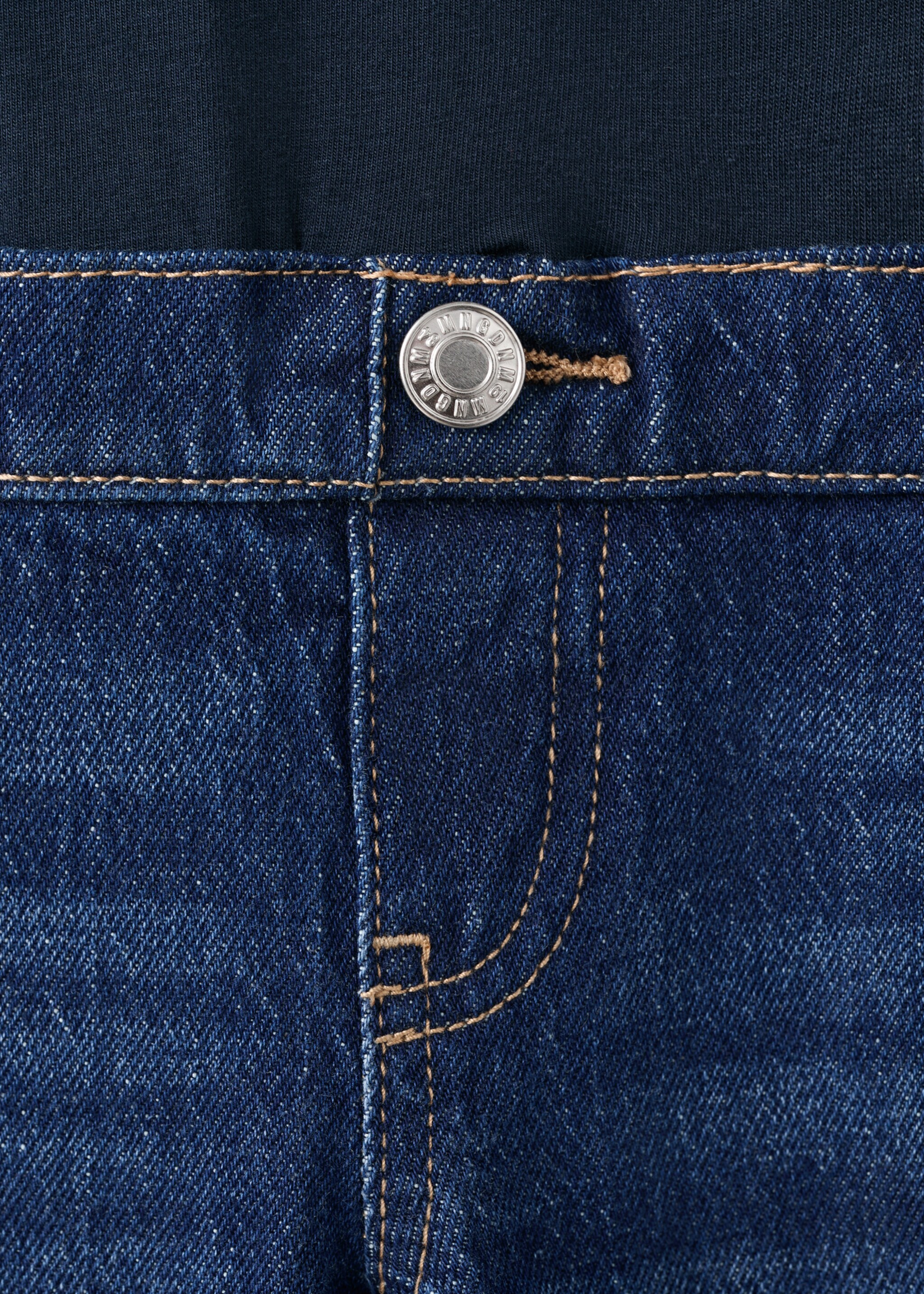 جينز واسع الساق للمرأة الحامل - تفاصيل المنتج 8, دنيم أسود. Ref: 27011292-00.