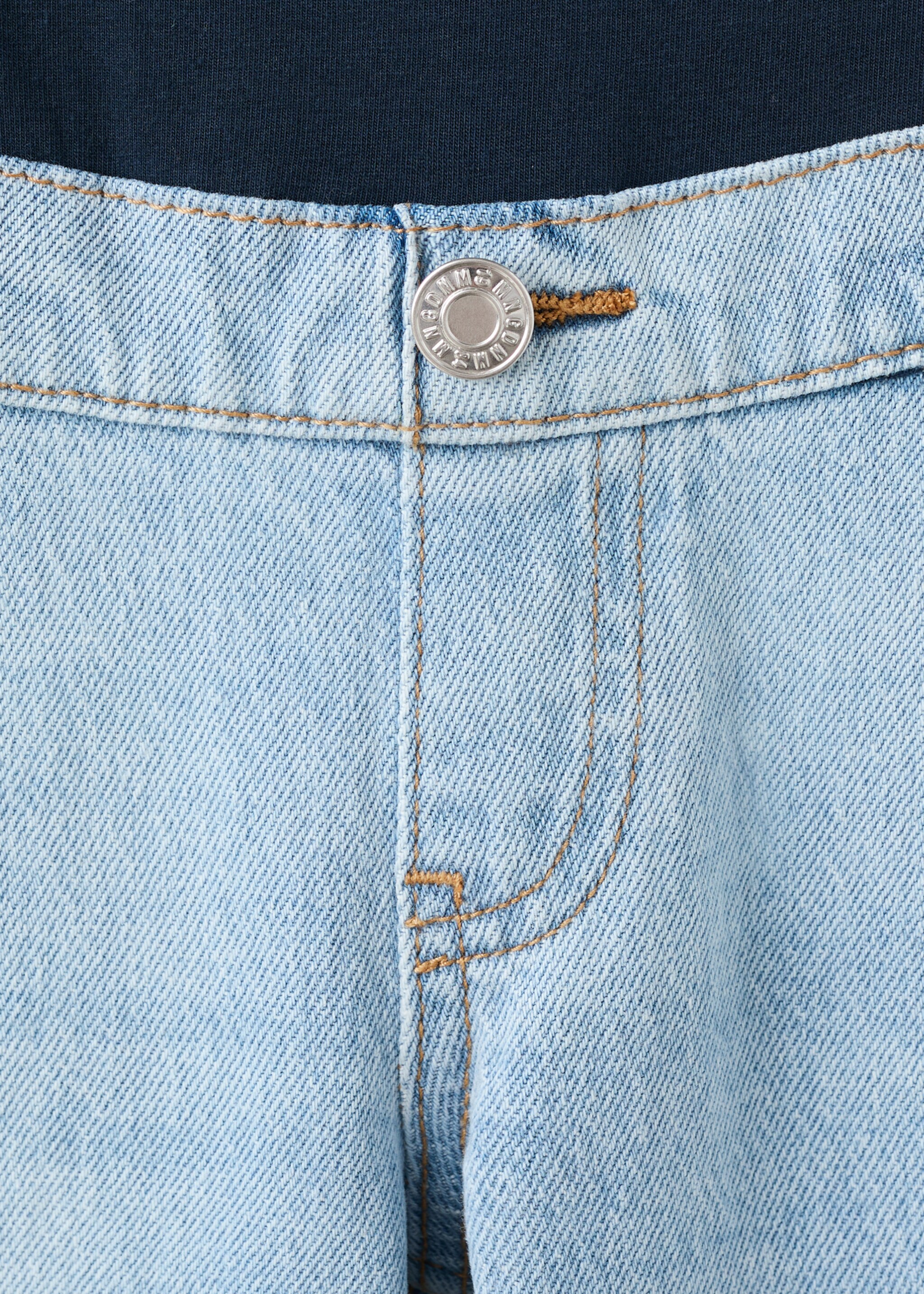 Maternity Straight Jeans - Details of the article 0, Medium Blue. Ref: 27011293-00.