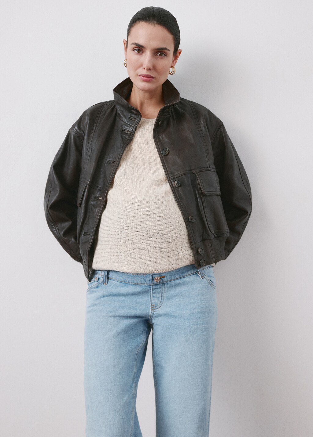 Maternity Straight Jeans - image 5