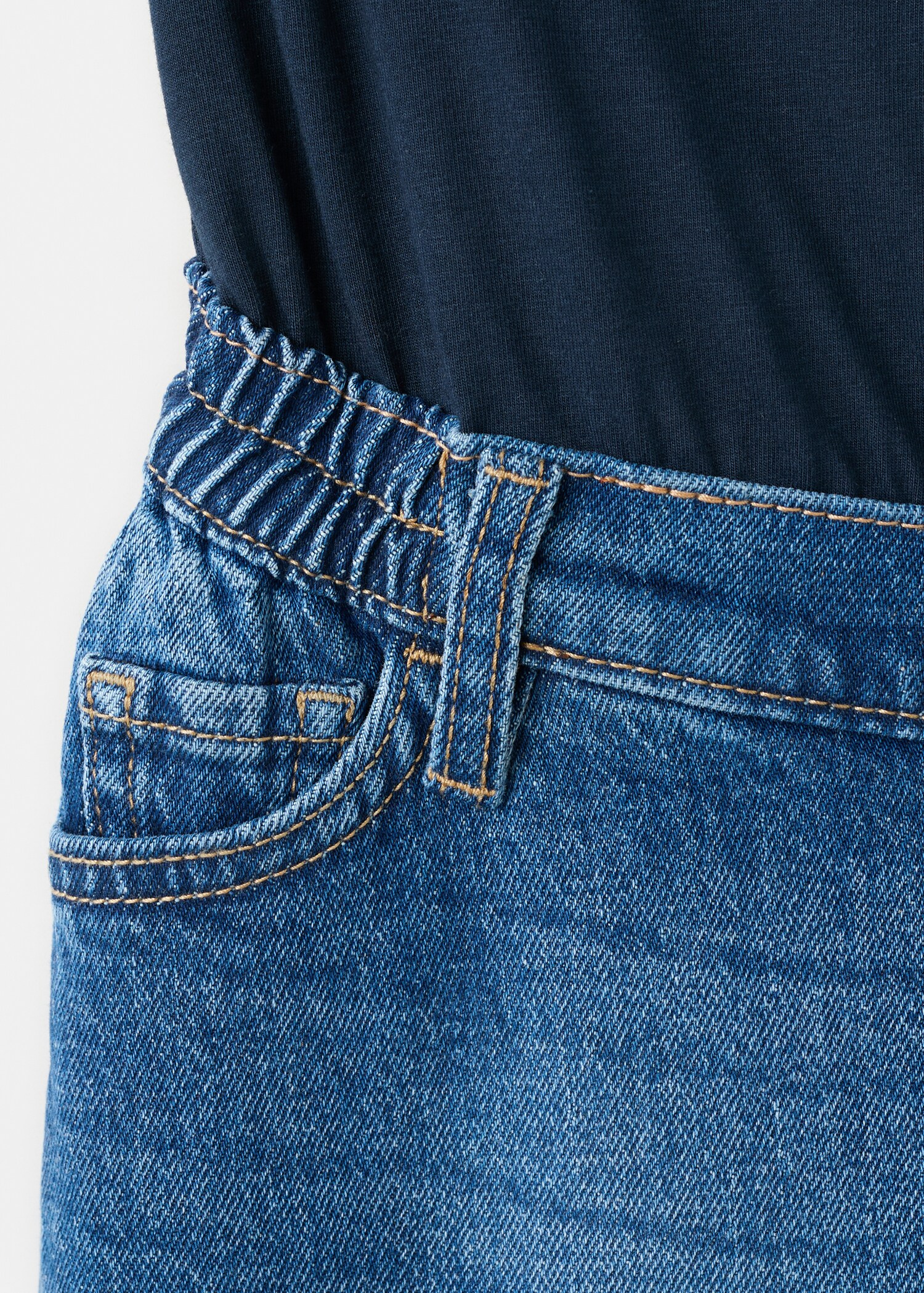 Maternity Straight Jeans - Details of the article 0
