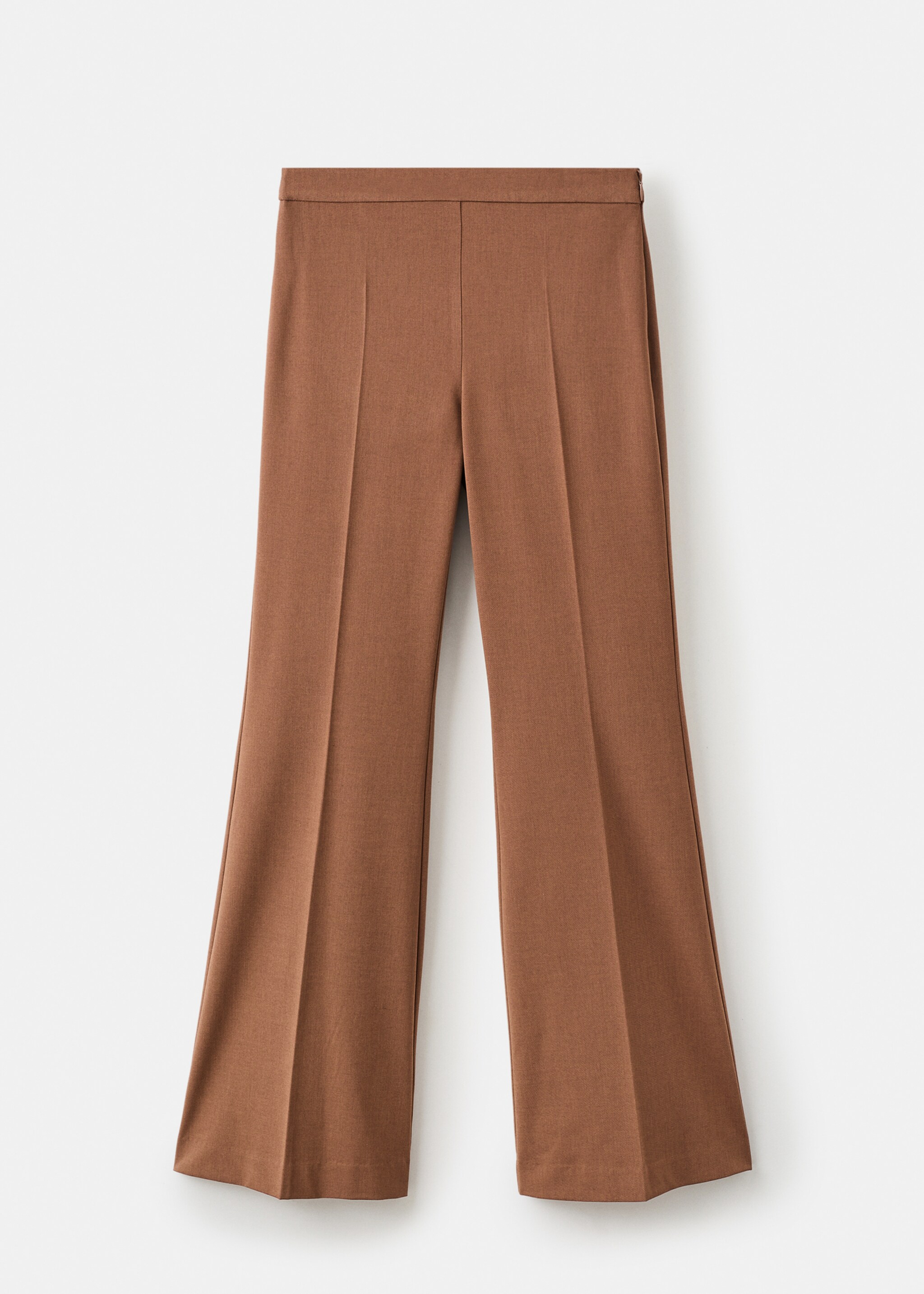 Wide leg suit trousers - Article without model, Caramel. Ref: 27011300-00.