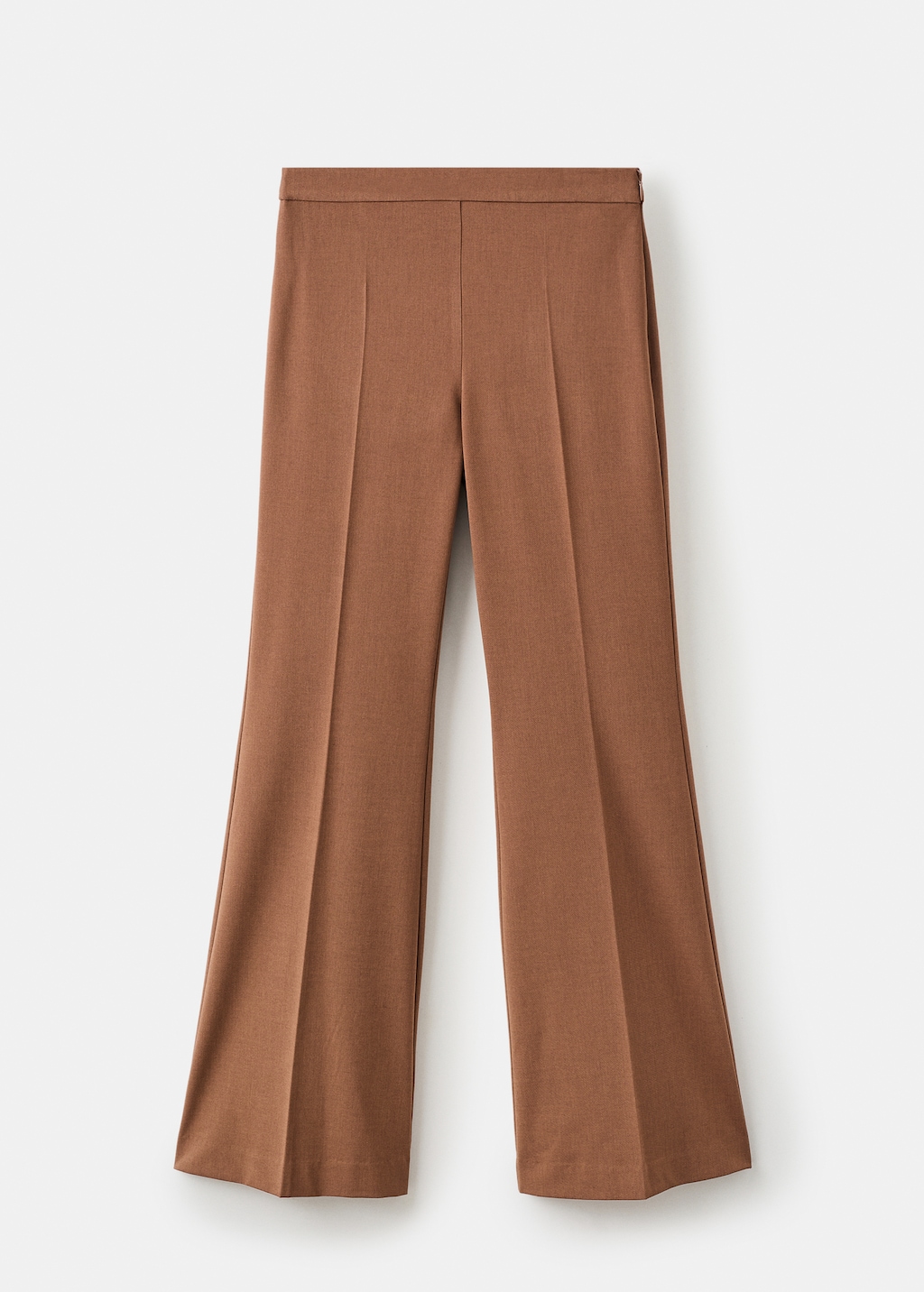Wide leg suit trousers