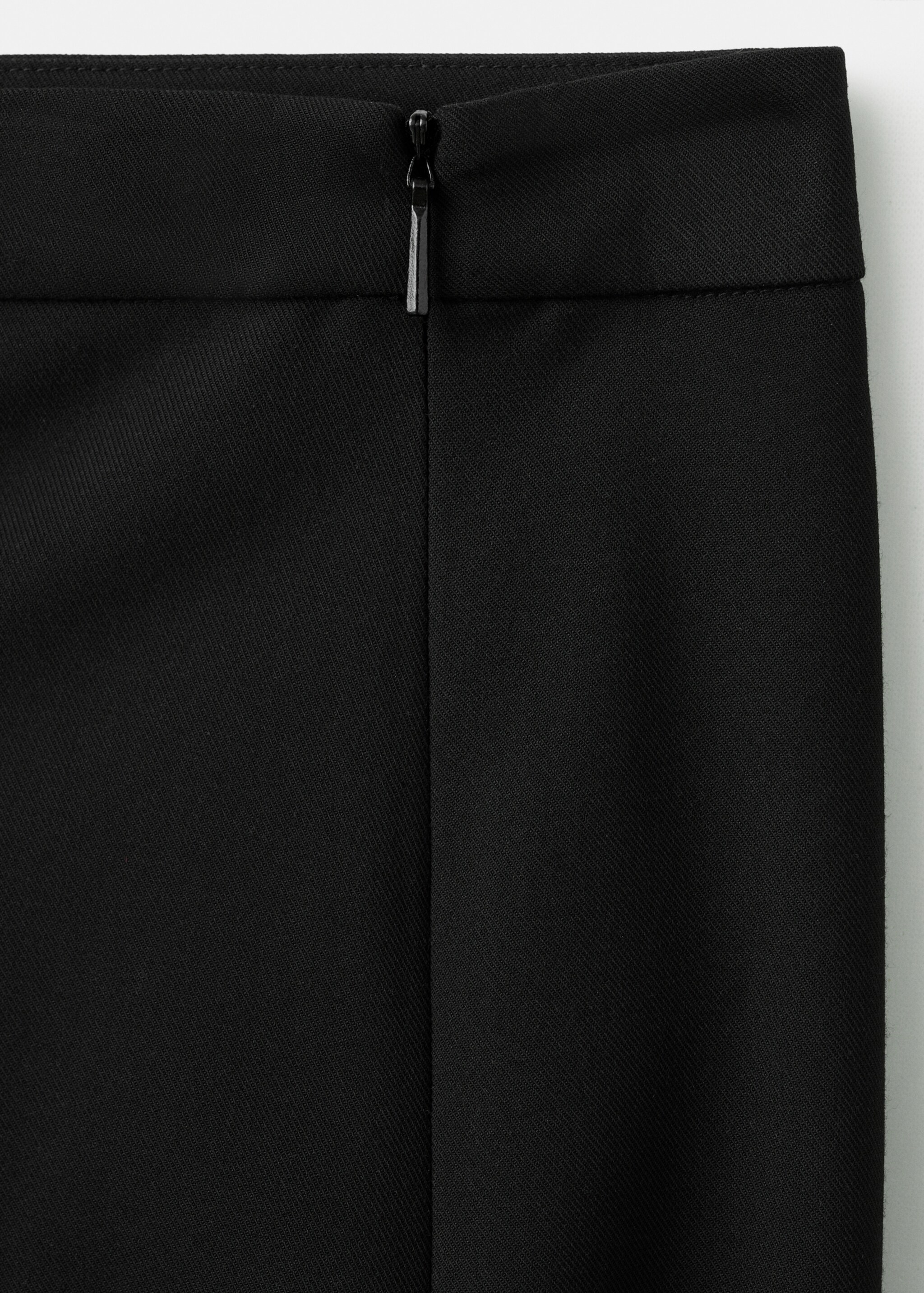 Wide leg suit trousers - Details of the article 0, Black. Ref: 27011300-00.