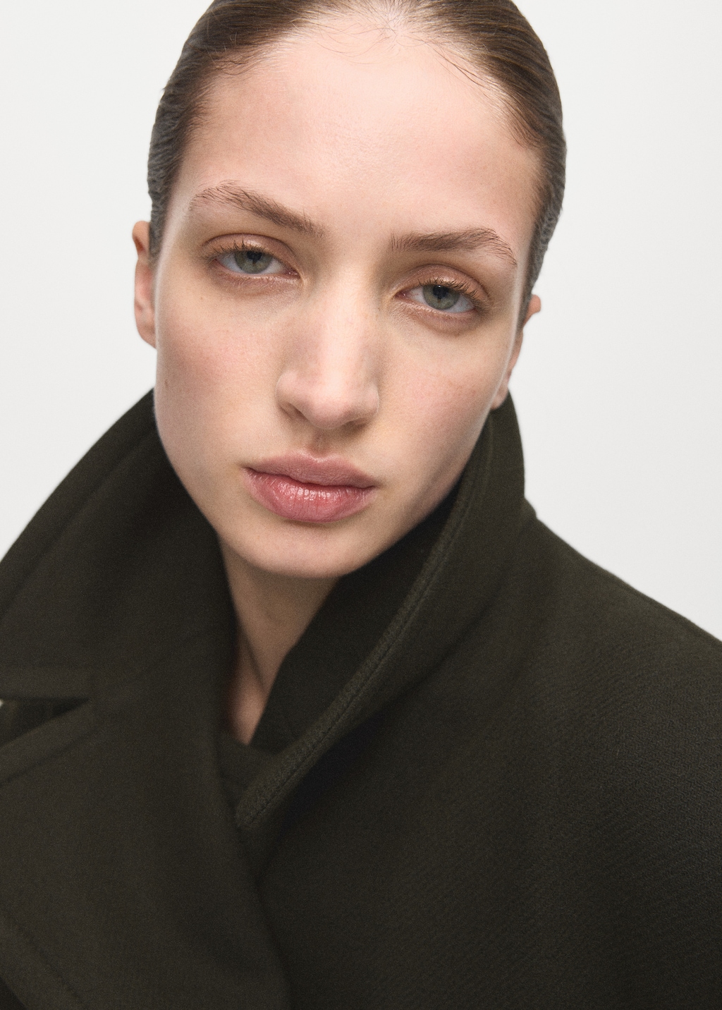 Mango Manteco wool coat with belt