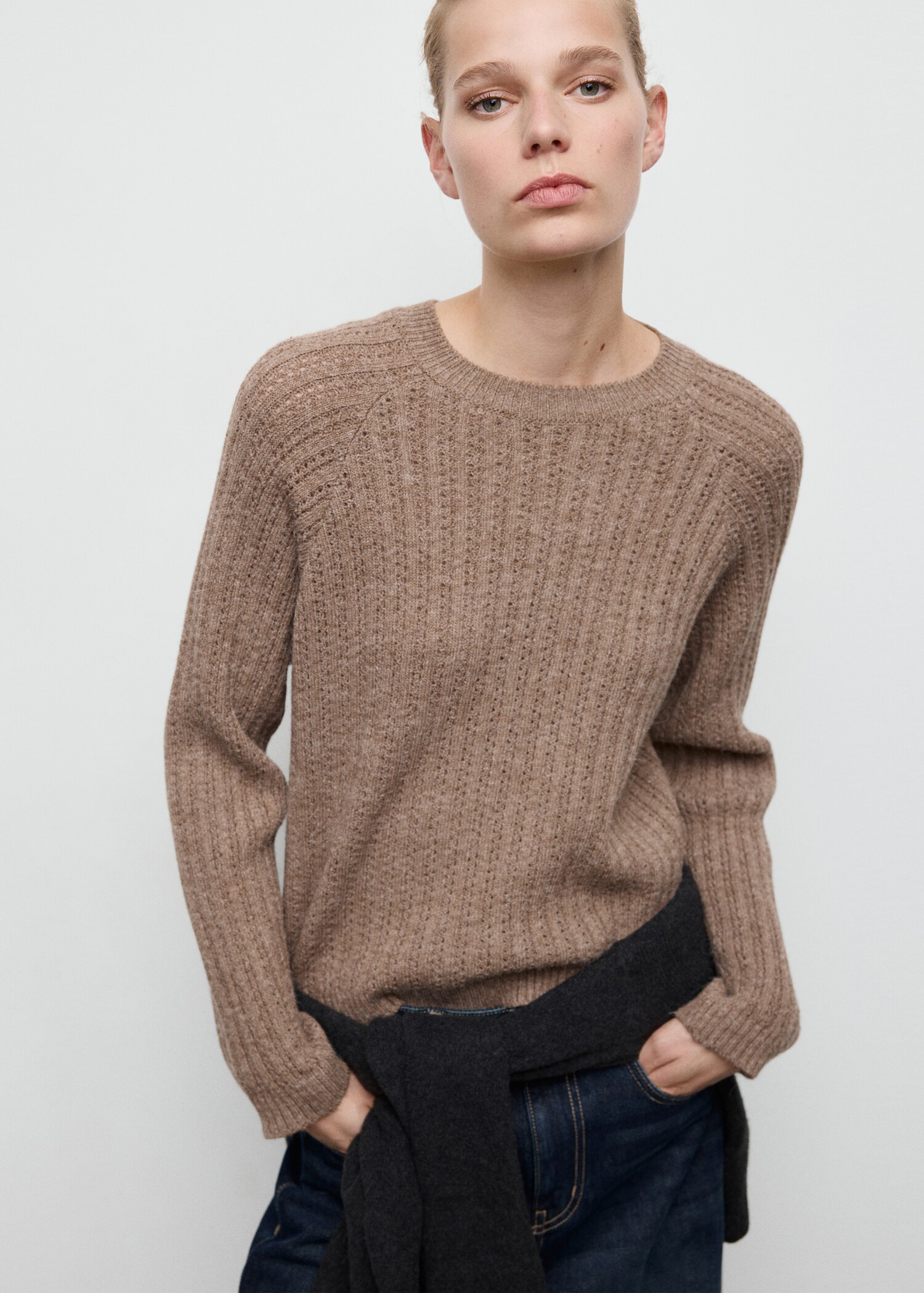 Openwork knit sweater - Details of the article 2