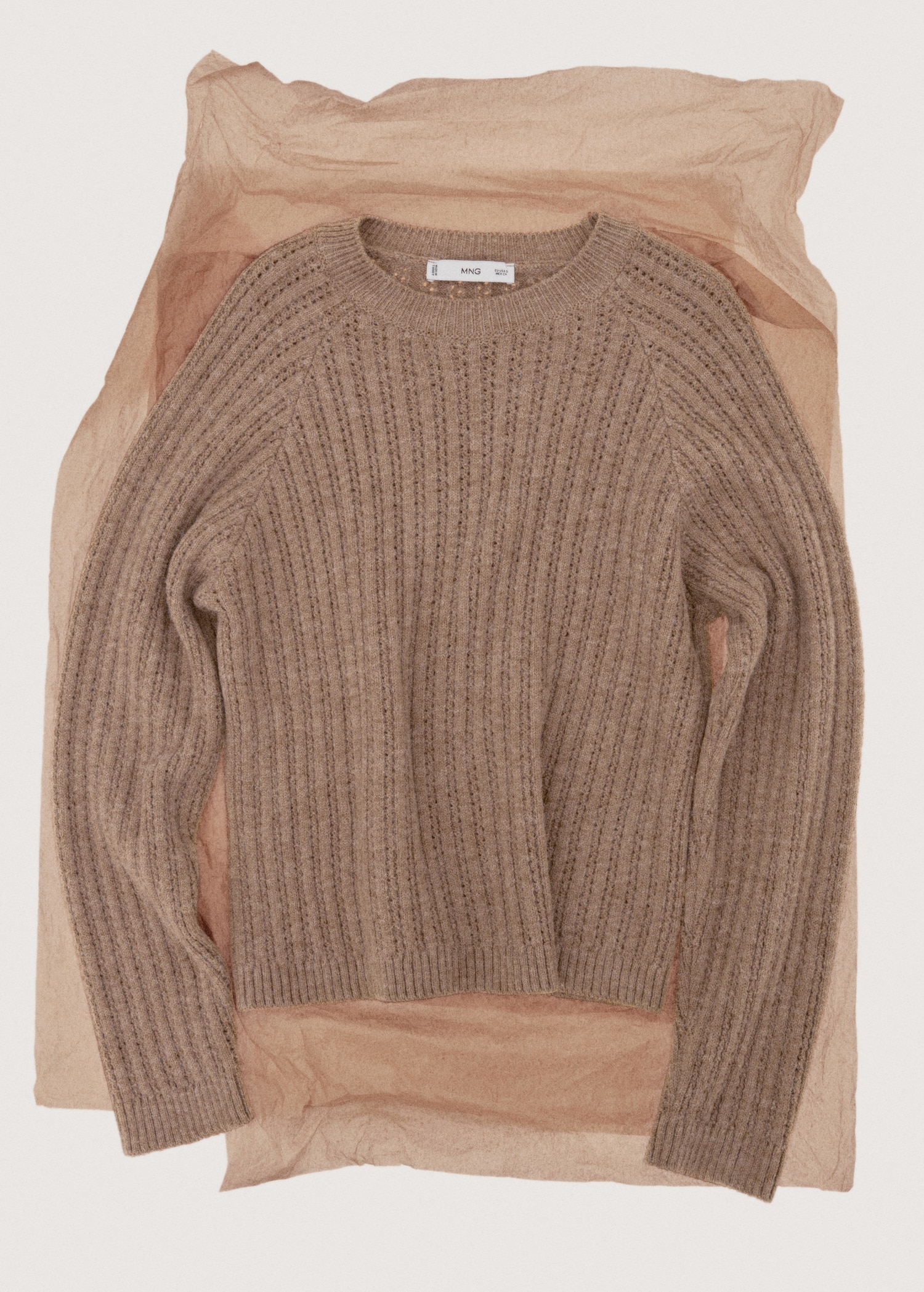 Openwork knit sweater - Details of the article 7