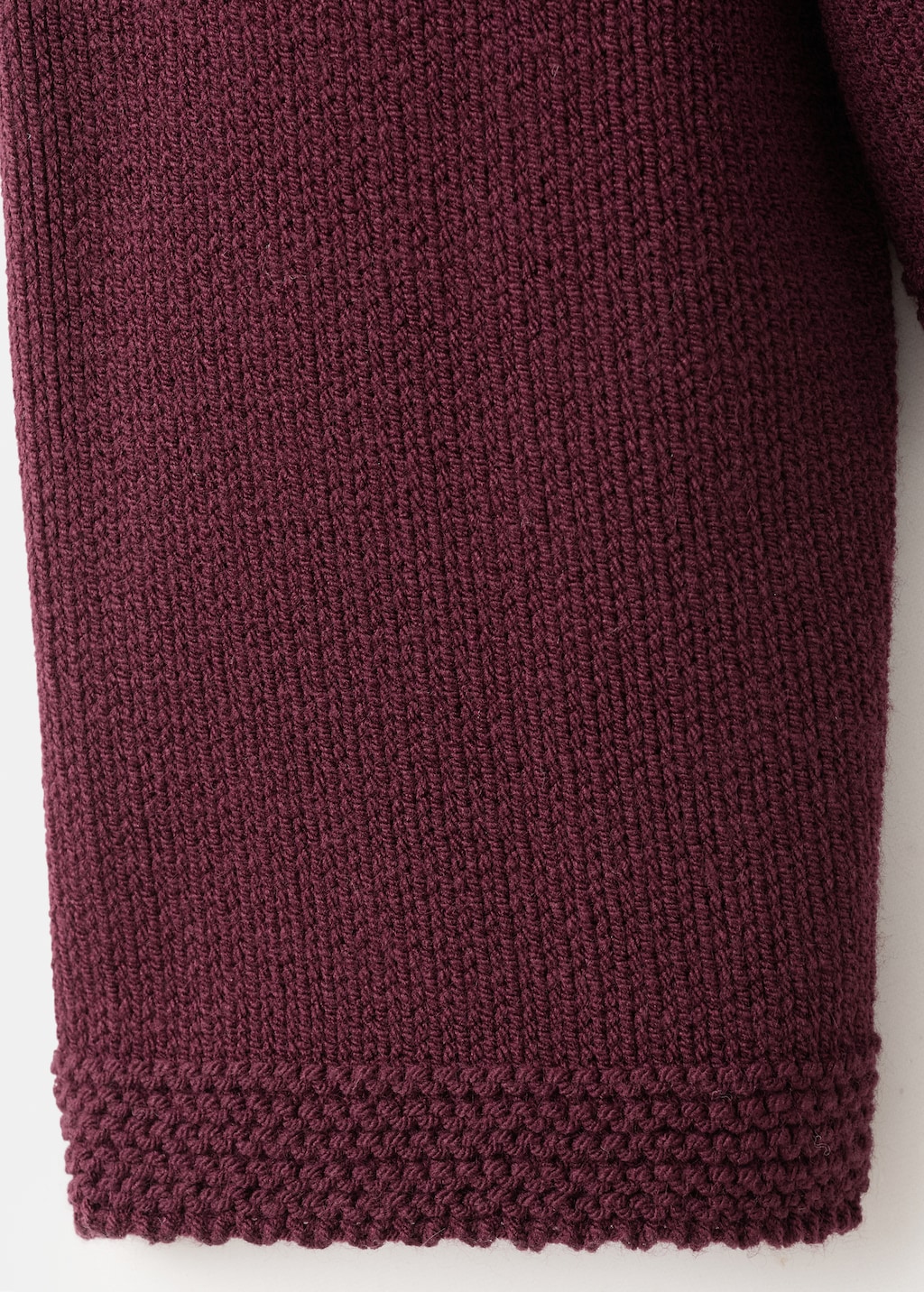 Mango Knitted sweater with perkins neck