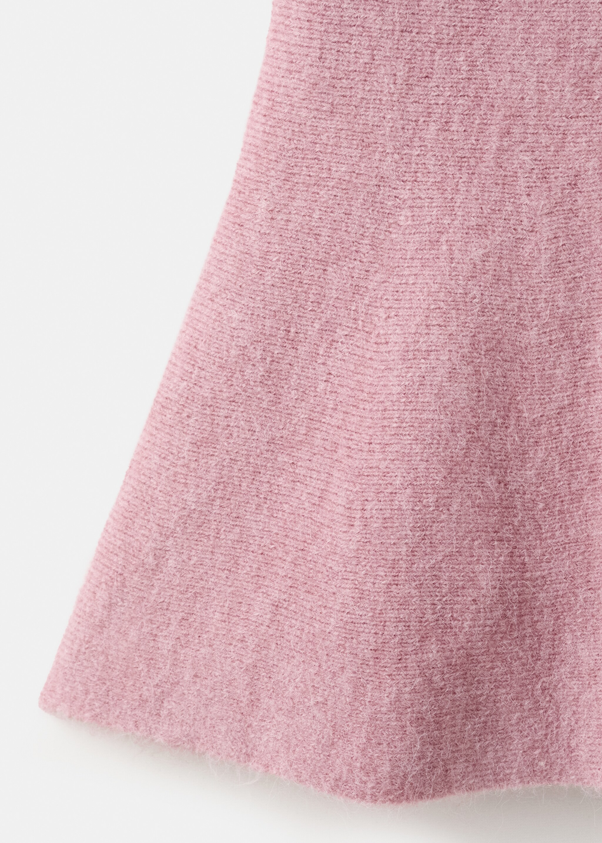 Short-sleeved peplum jersey - Details of the article 0, Pastel Pink. Ref: 27011319-00.
