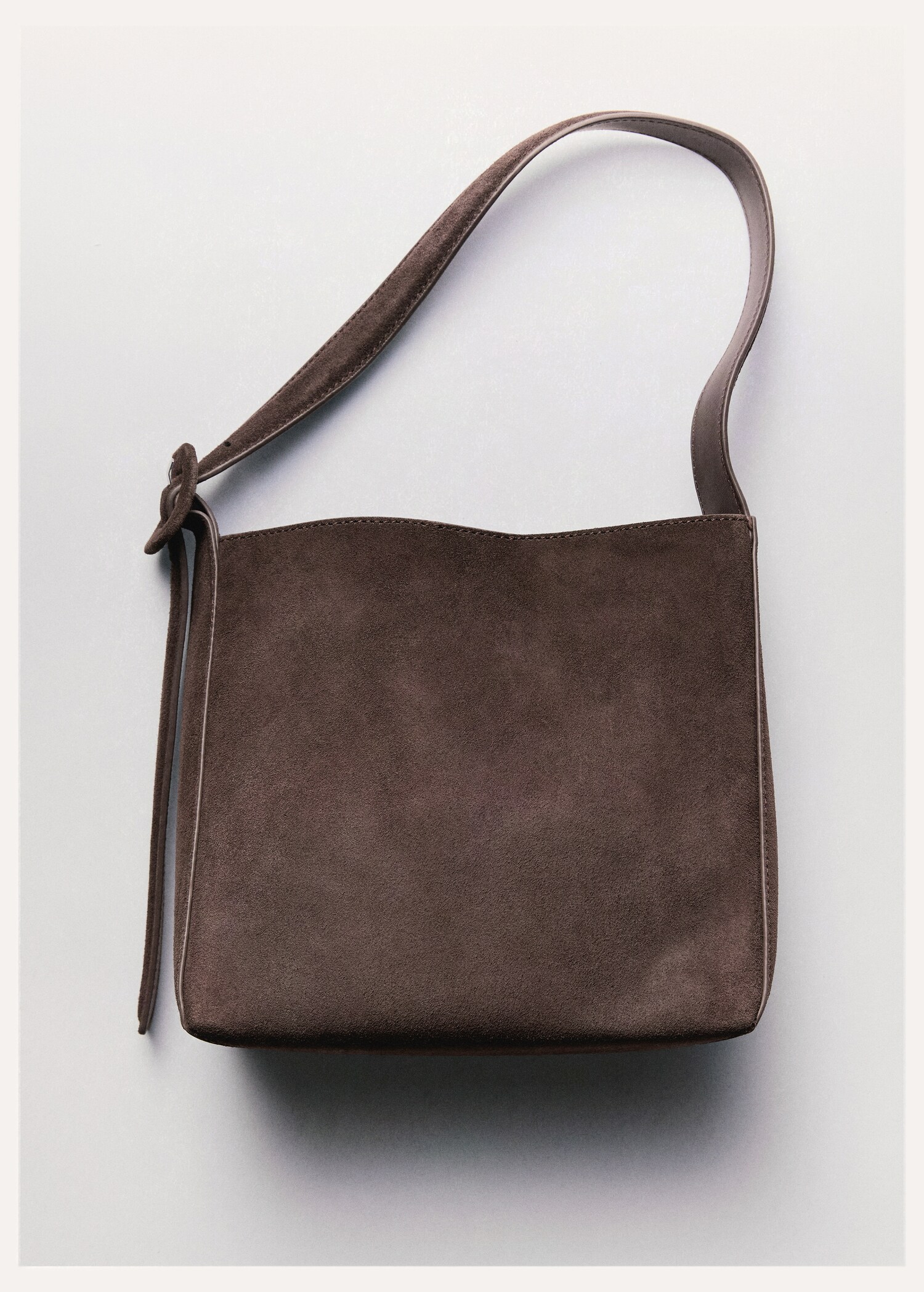 Suede leather shopper bag - Details of the article 5