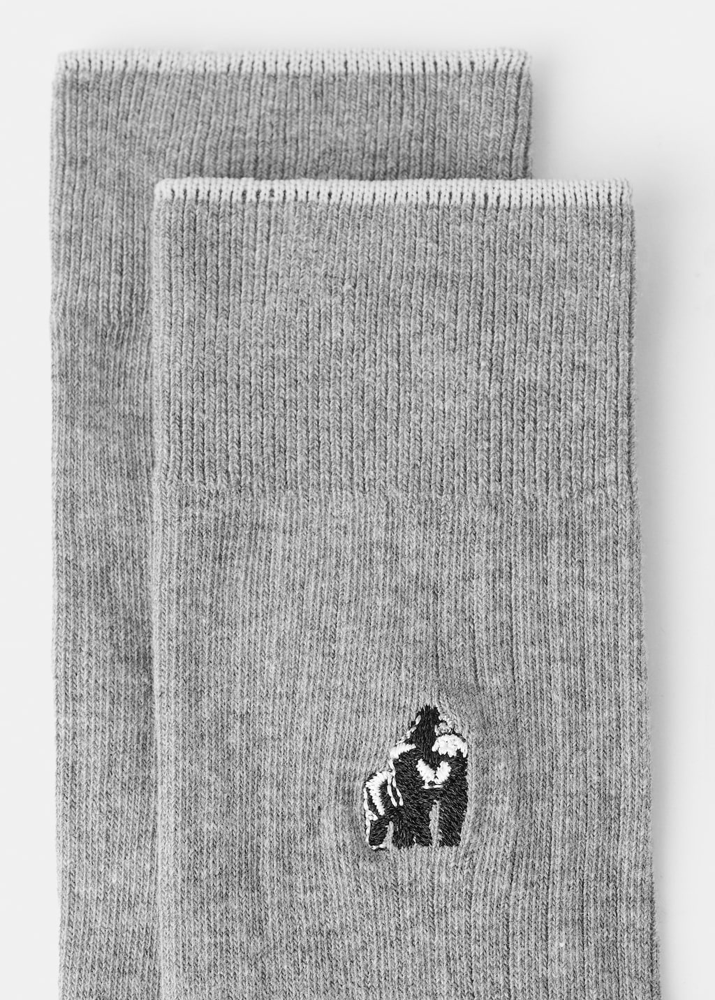 Animal embroidered cotton socks