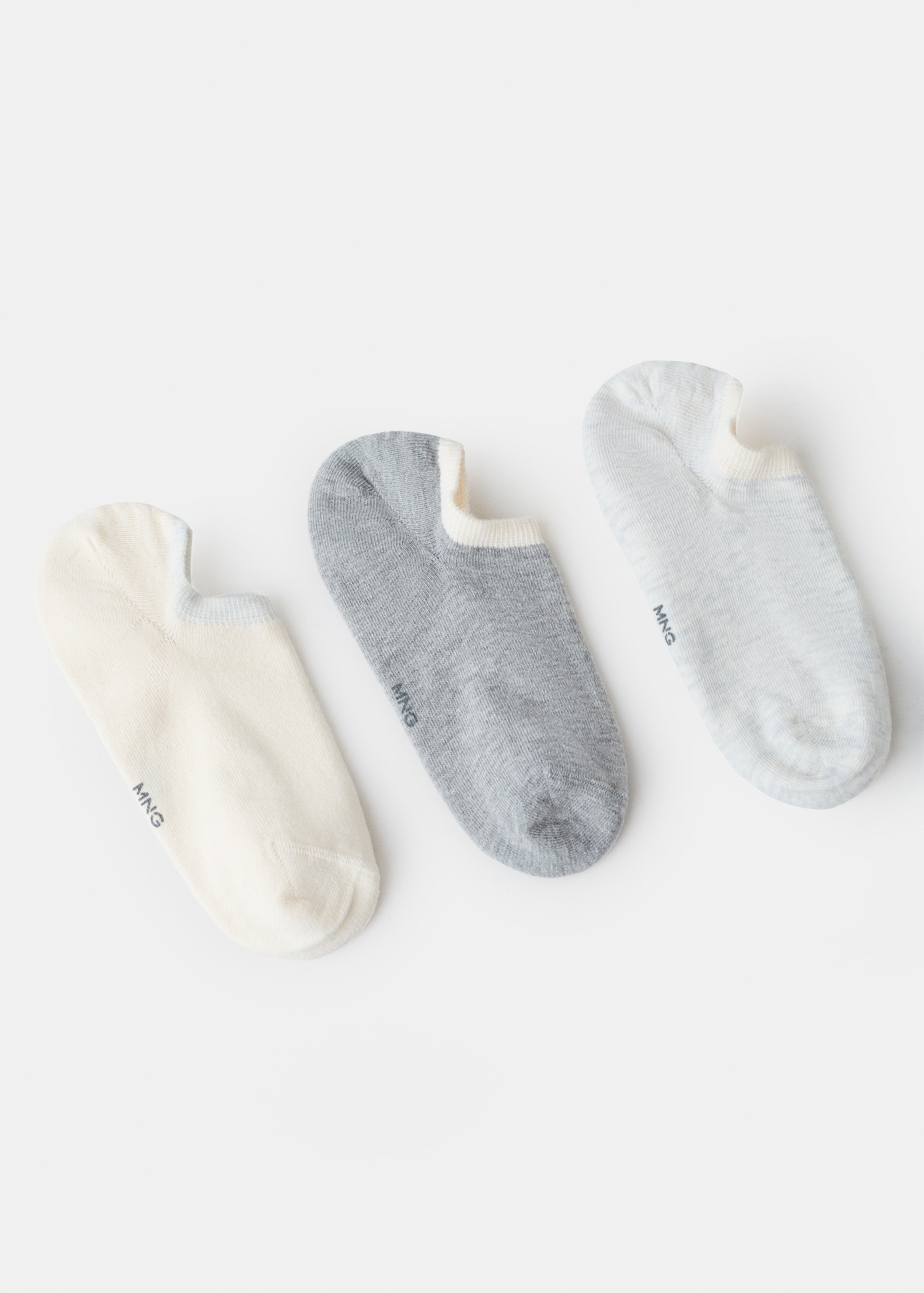 Pack 3 paires de chaussettes invisibles - Article sans modèle