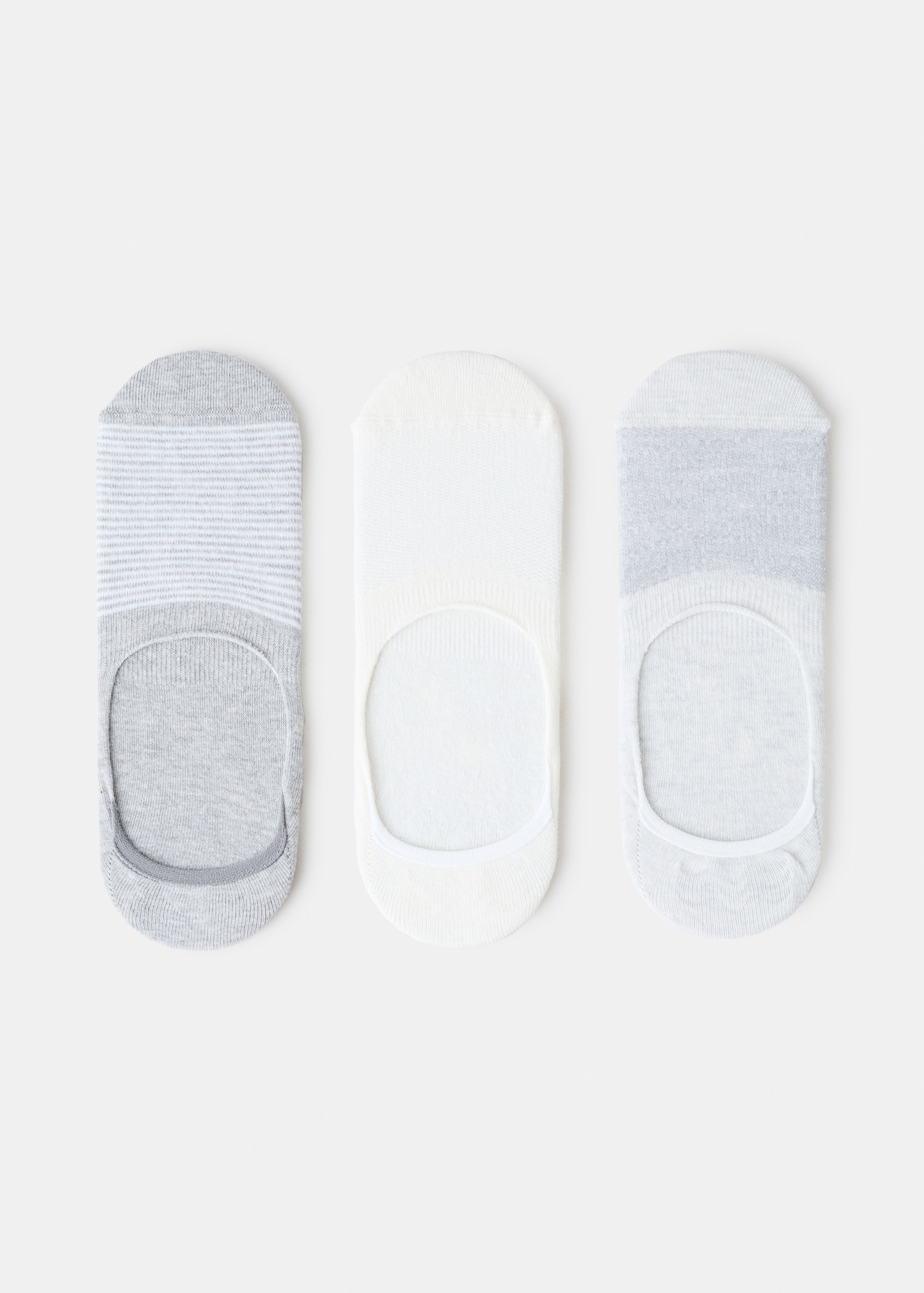 Pack 3 paires de chaussettes invisibles - Article sans modèle