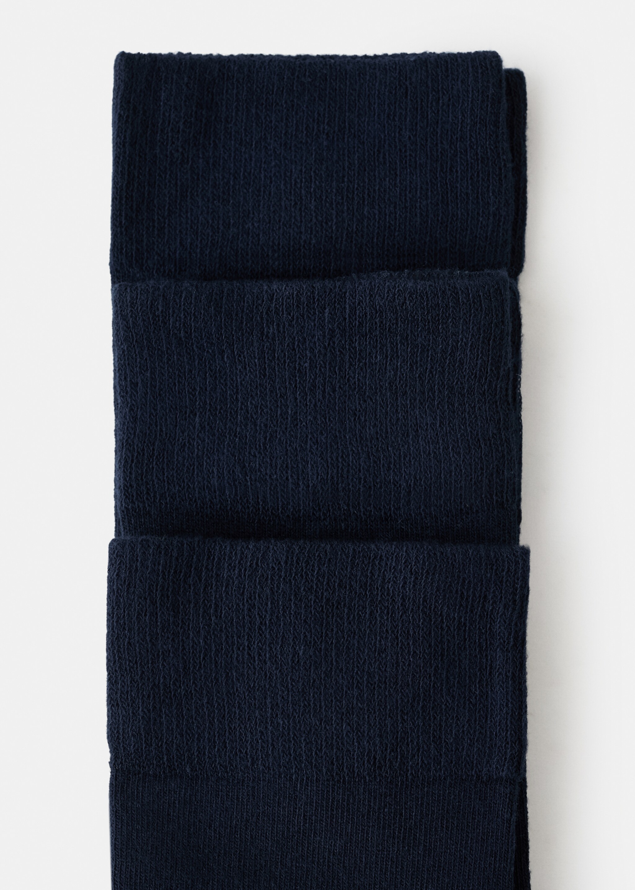 Pack of 3 cotton socks - Details of the article 8, Dark Navy. Ref: 27011344-00.