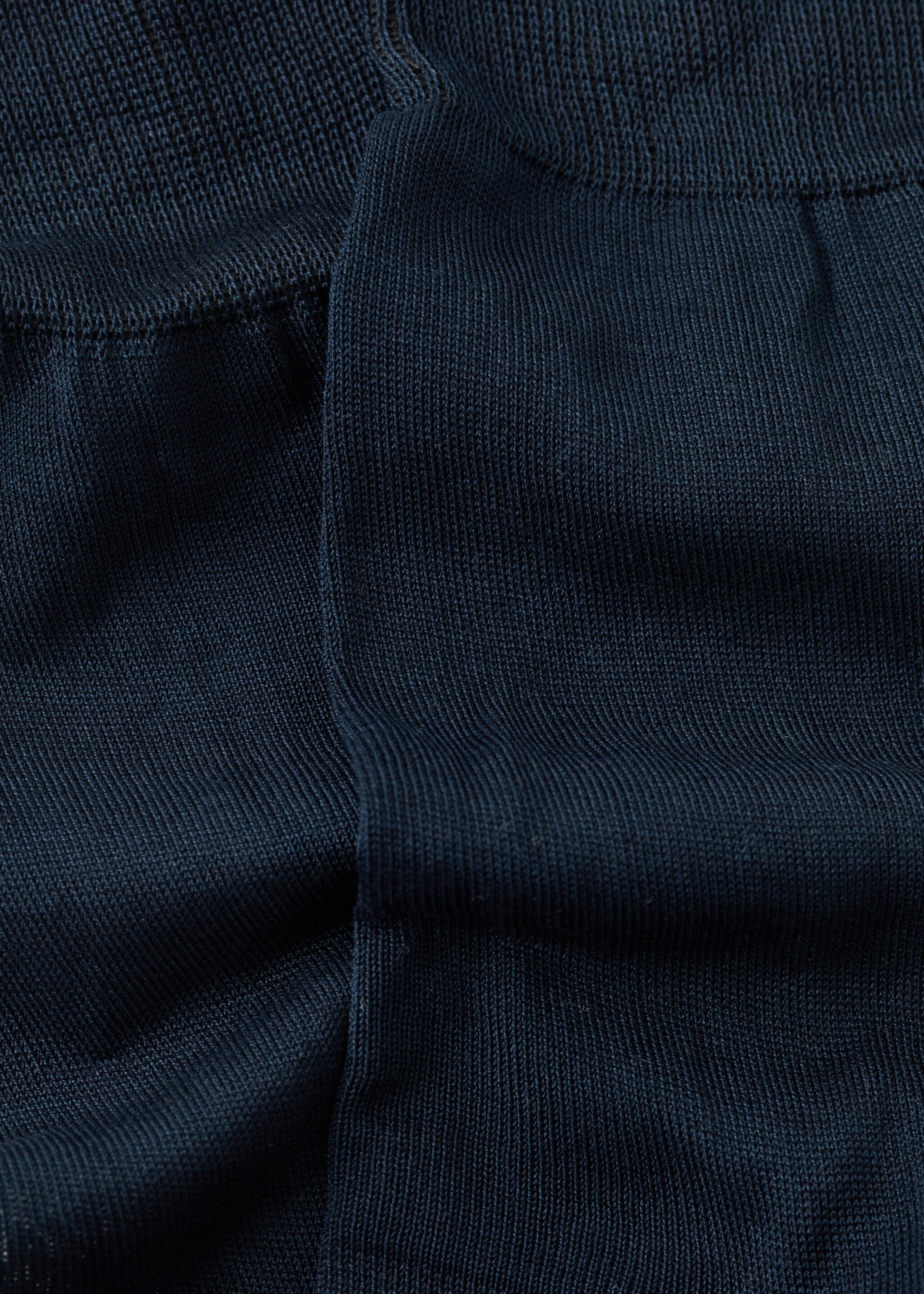 Pack 2 calcetines algodón largos - Detalle del artículo 0, Azul marino oscuro. Ref: 27011349-00.