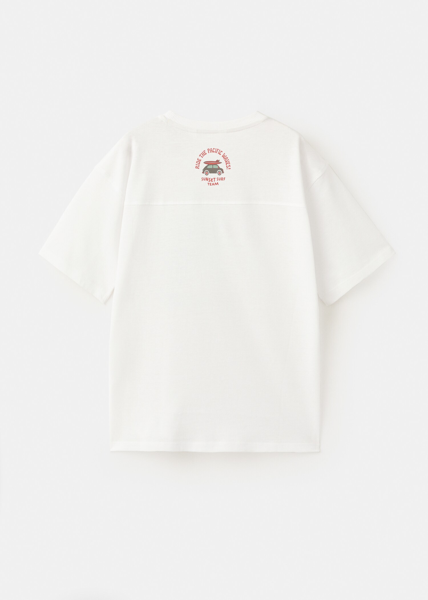 Camiseta estampada surf - Reverso del artículo