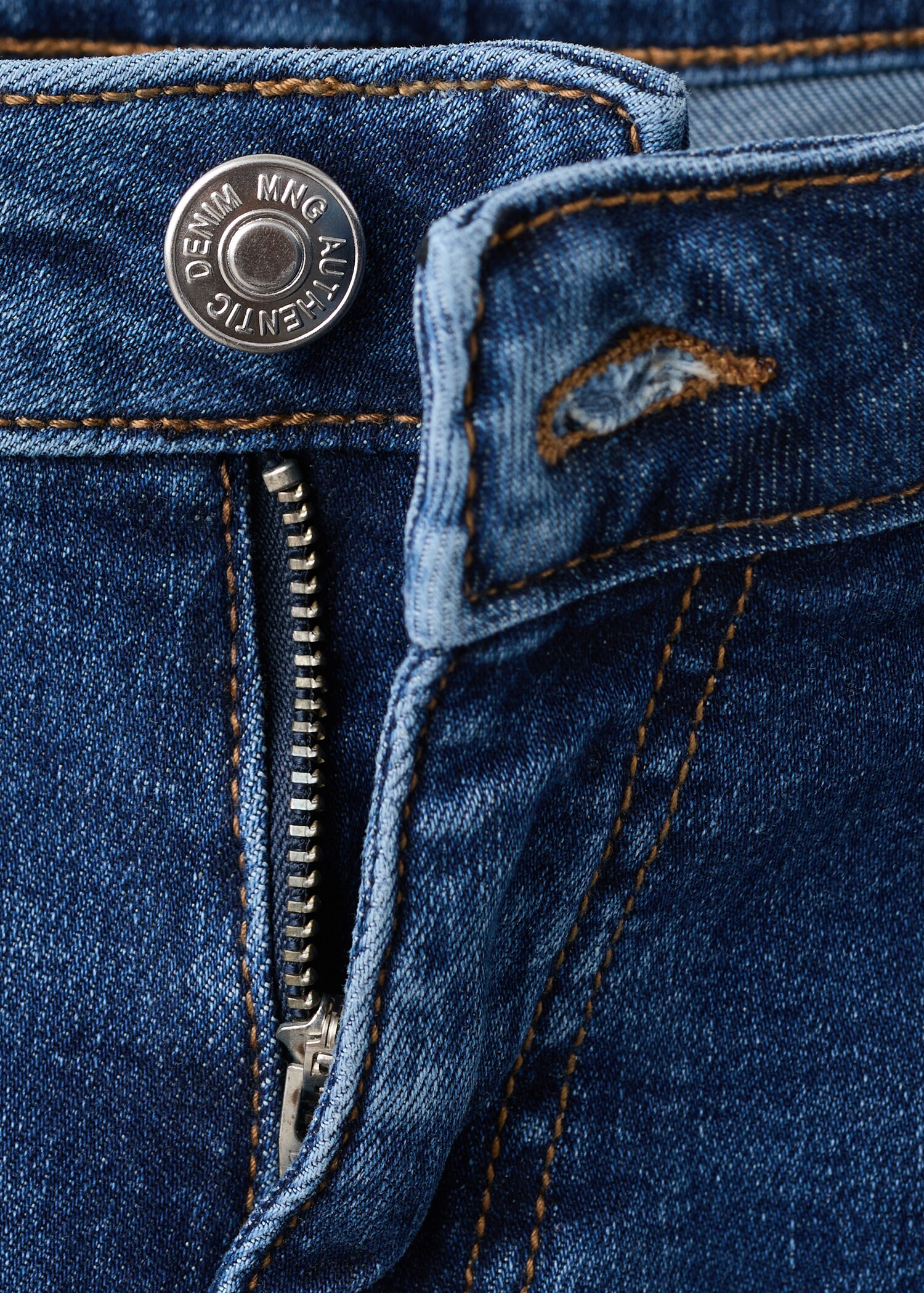 Low-waist wide leg jeans - Details of the article 8