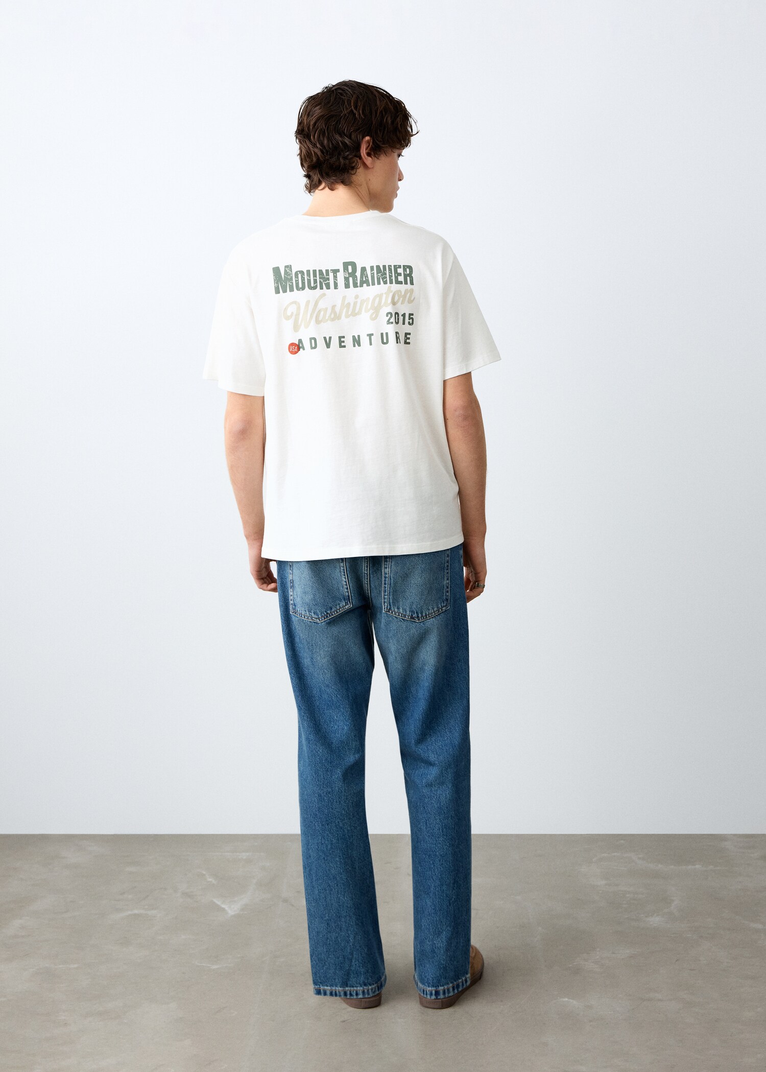 T-shirt imprimé manches courtes - Verso de l’article