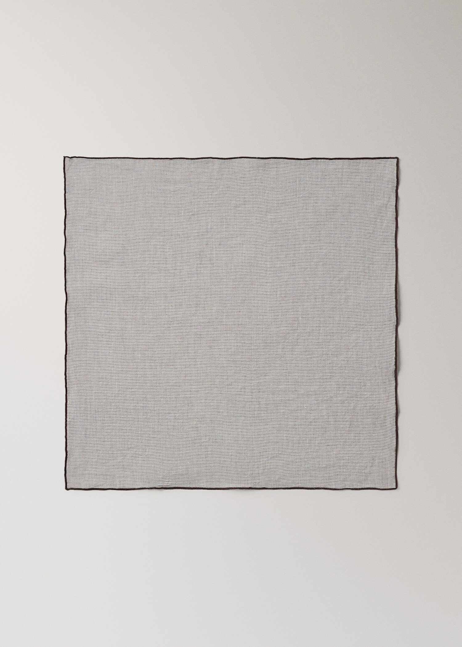 Serviettes de table lin coton rayures - Article sans modèle