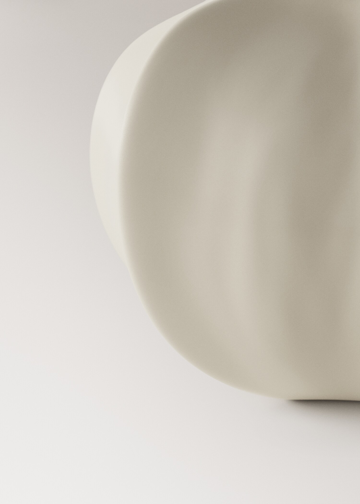 Nízká květinová váza z kameniny - Detail zboží 2