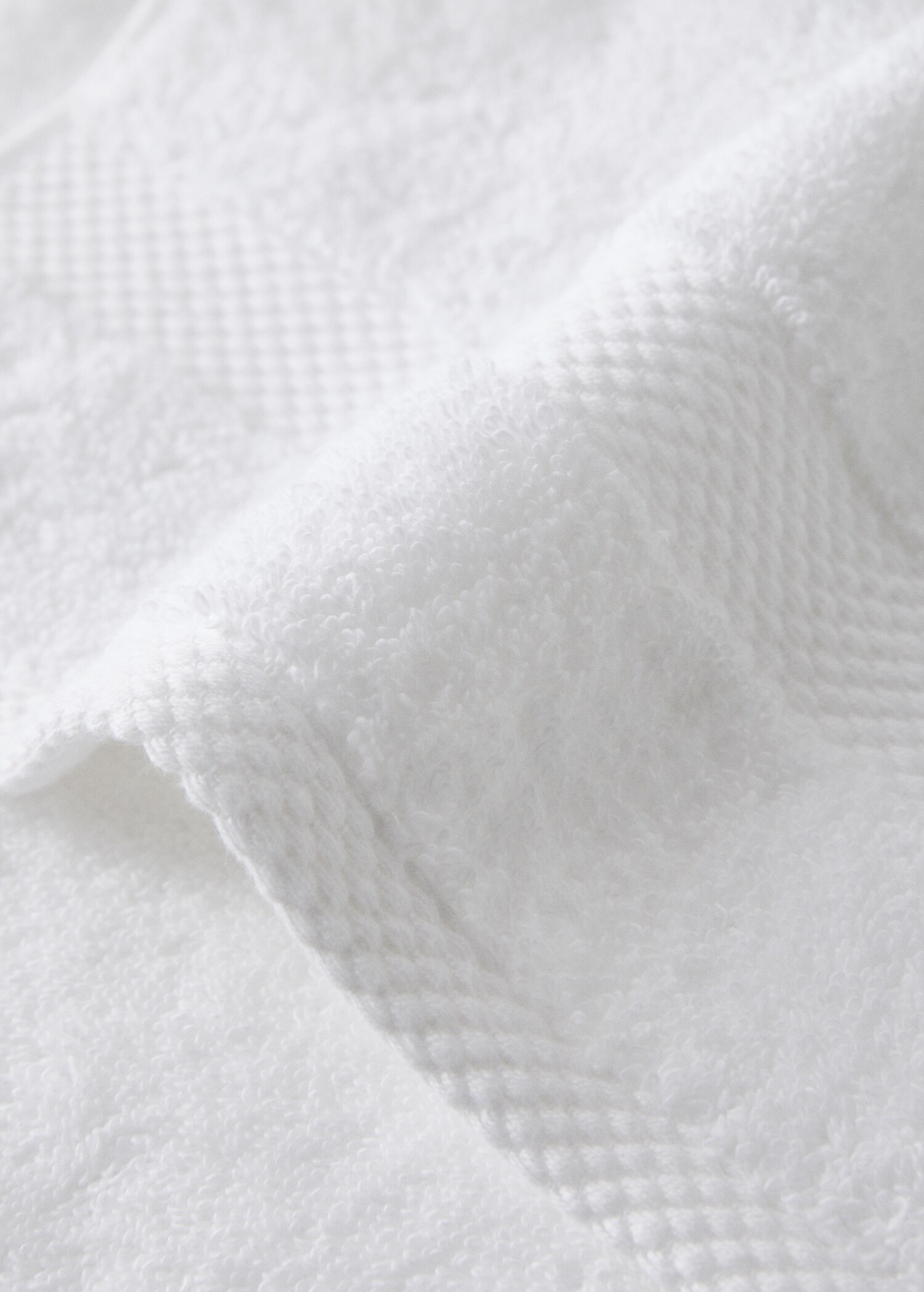 Extra-soft cotton face towel - Details of the article 1