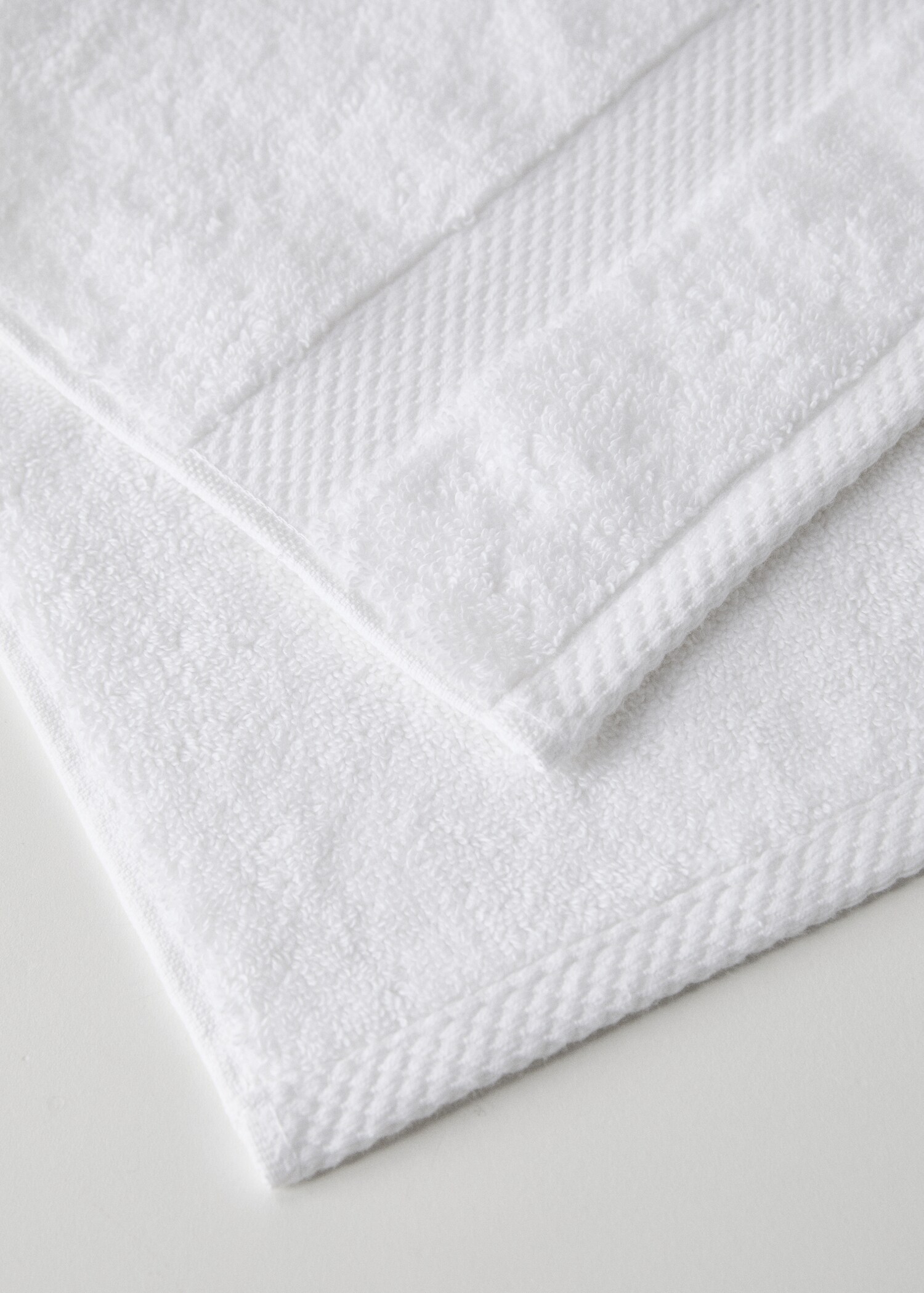 Extra-soft cotton face towel - Details of the article 2