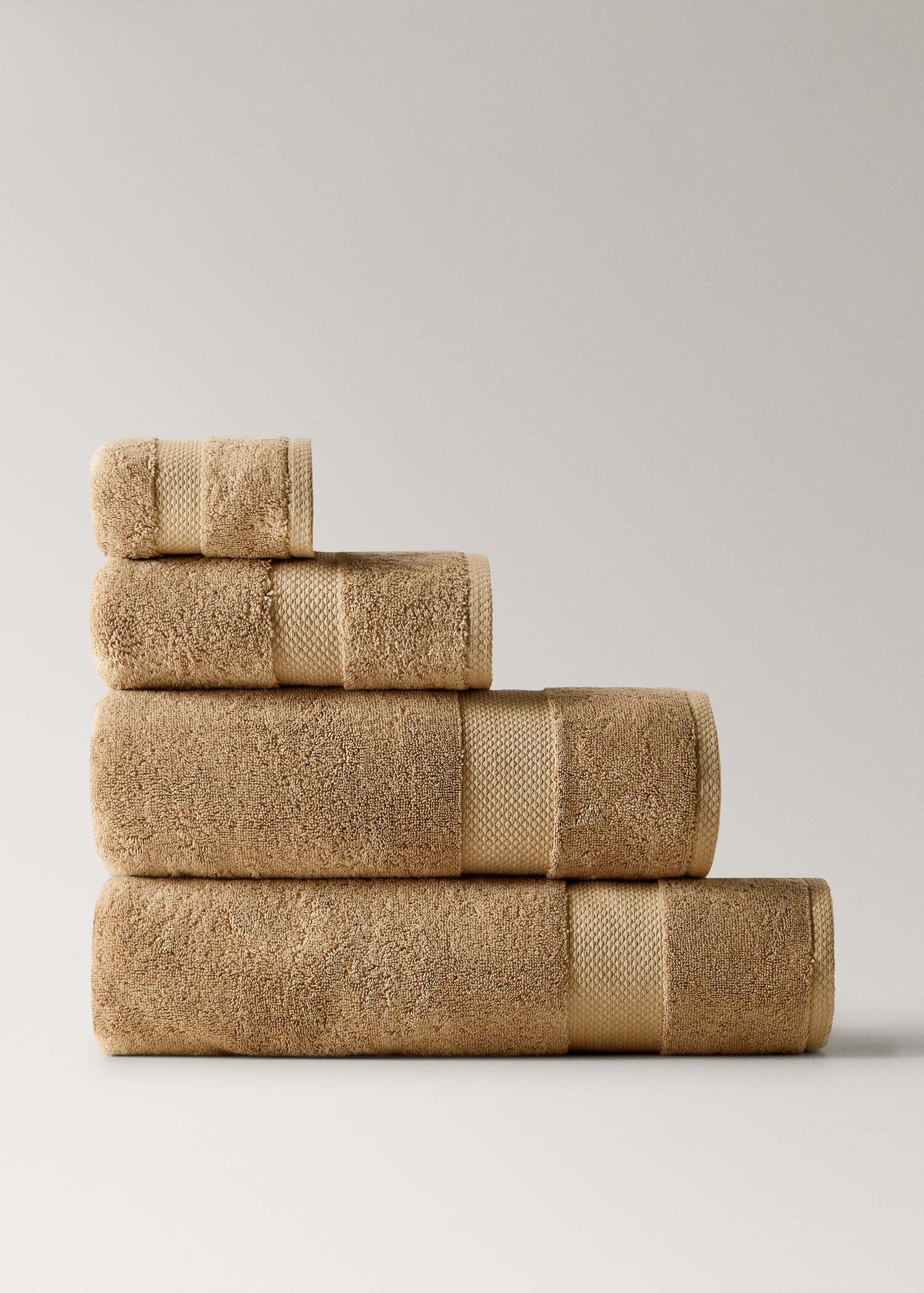 Extra-soft cotton face towel - Article without model