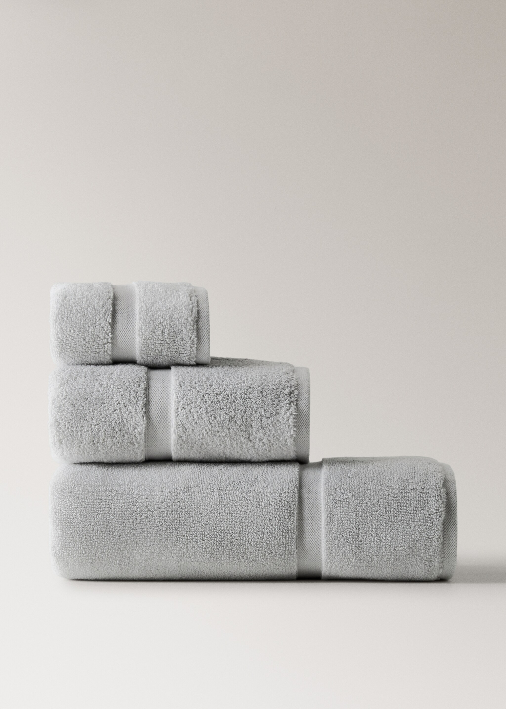 Serviette de bain extra douce - Article sans modèle, Gris clair/pastel. Ref: 27011542-00.