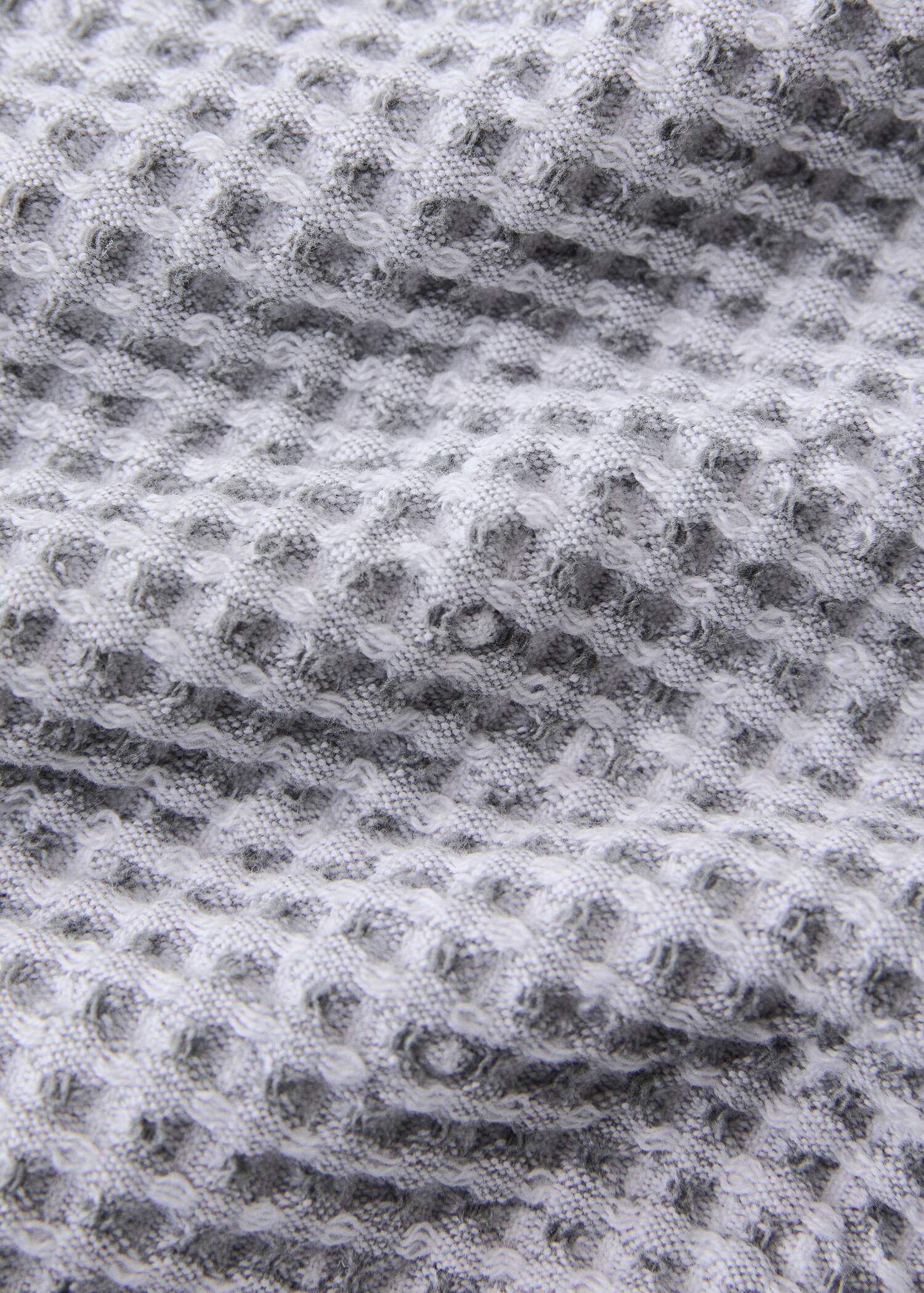 Waffle cotton washbasin towel - Details of the article 1