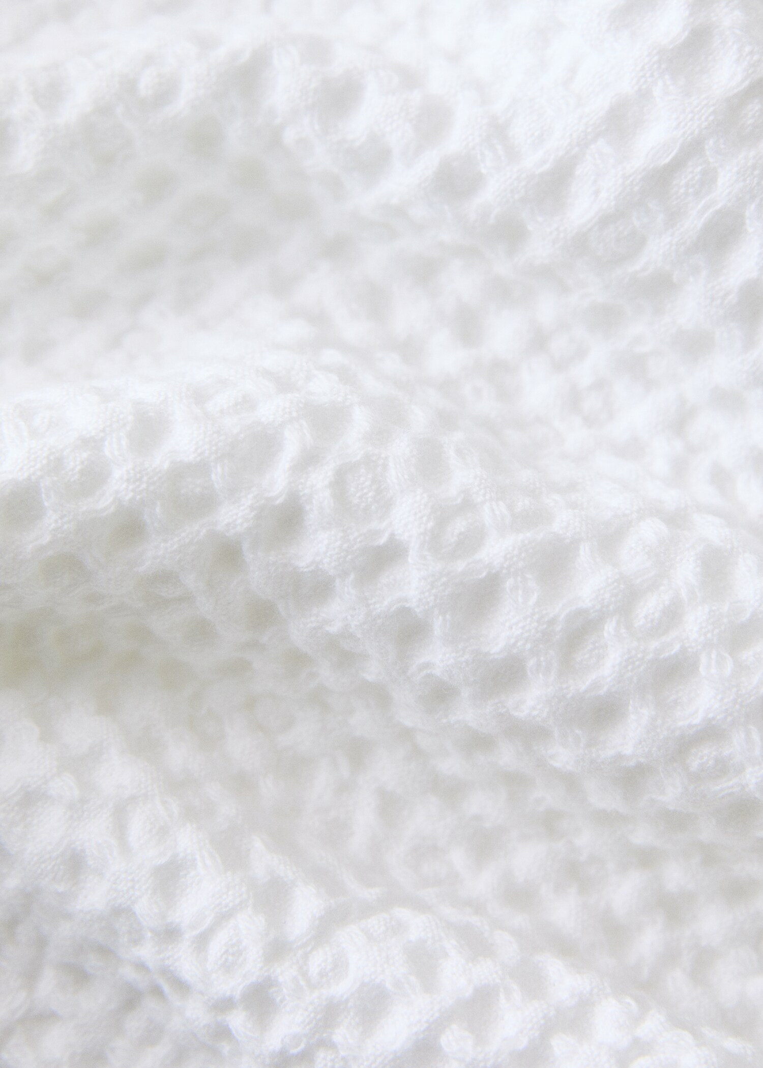 Waffle cotton terry bath towel - Details of the article 1