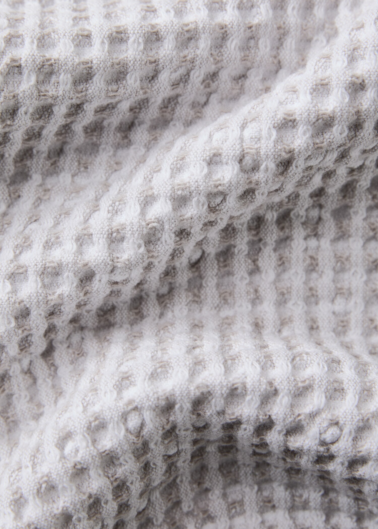 Waffle cotton terry bath towel - Details of the article 1