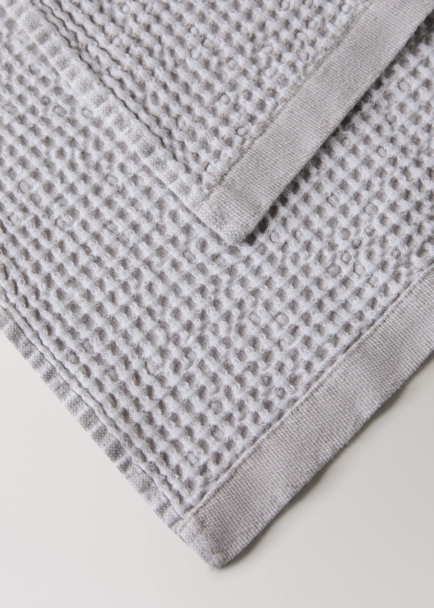 Waffle cotton terry bath towel - Details of the article 2
