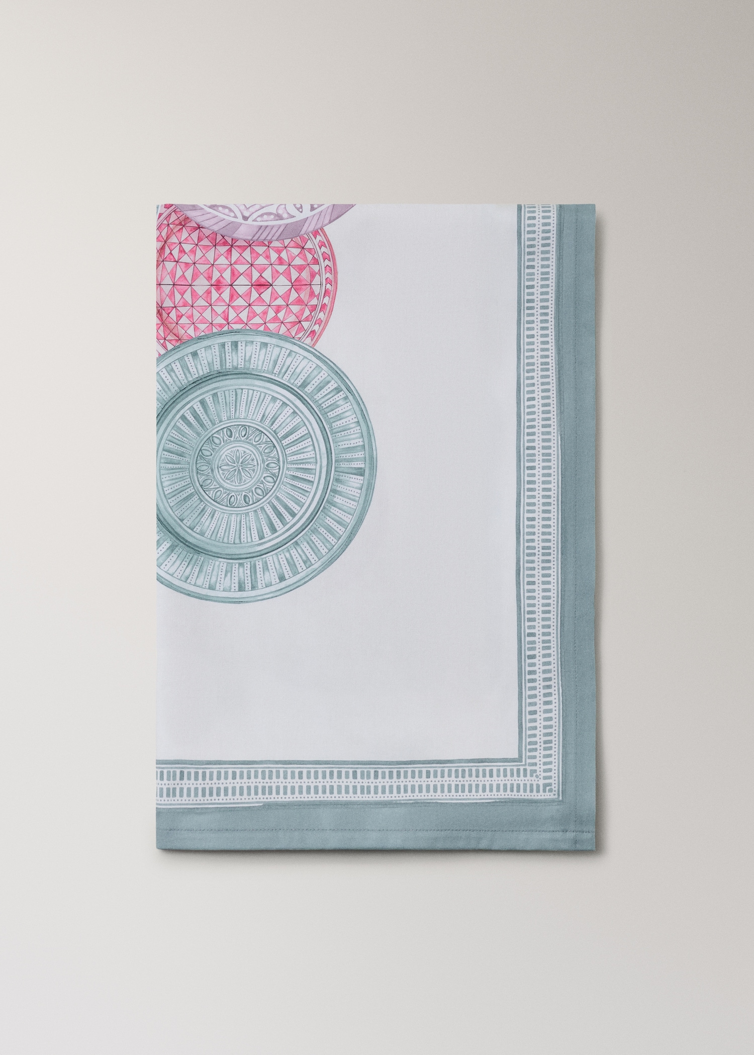 Cotton tablecloth Moroccan style for 2 to 4 diners - Article without model