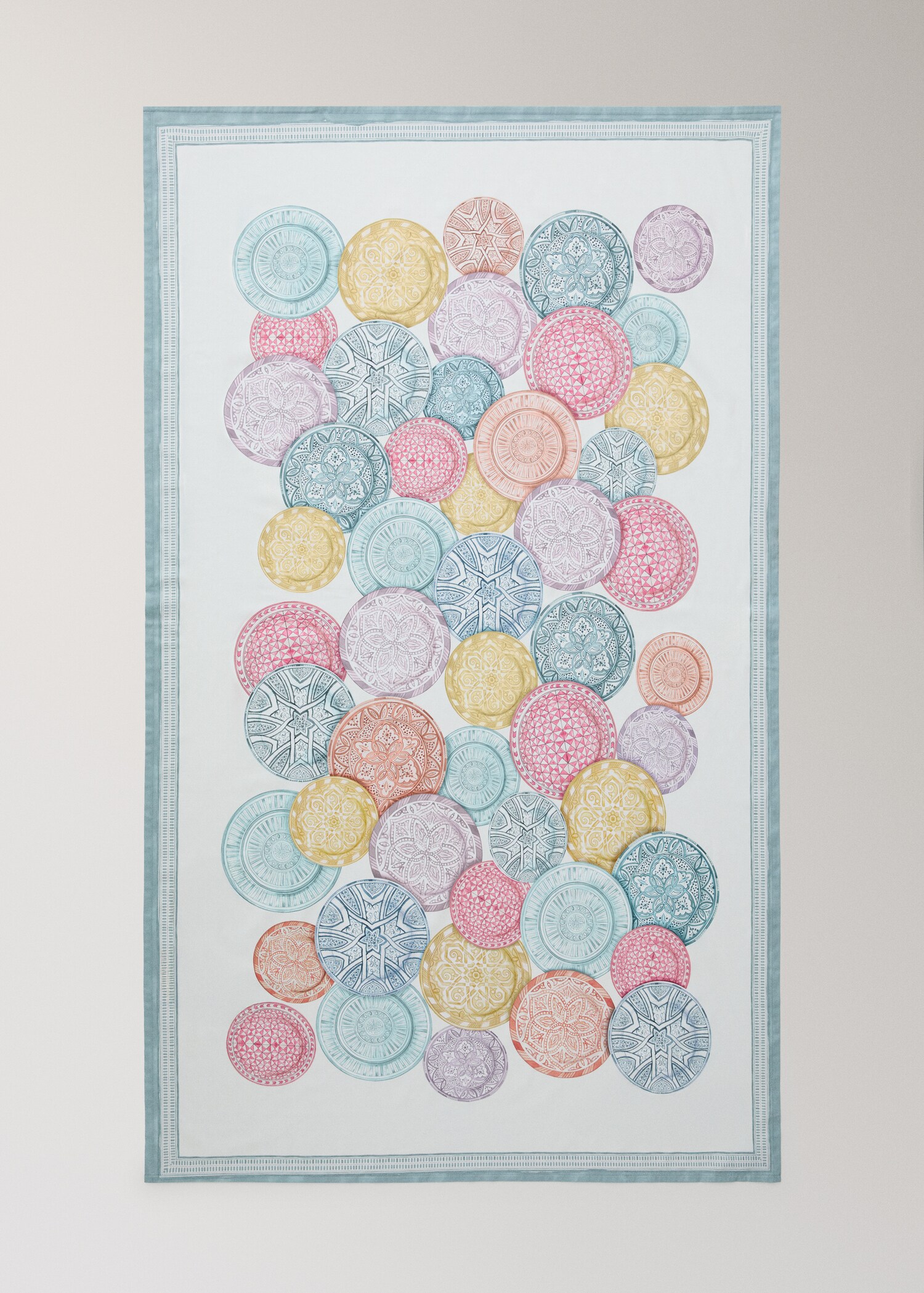 Cotton tablecloth Moroccan style for 6 to 8 diners - Details of the article 4