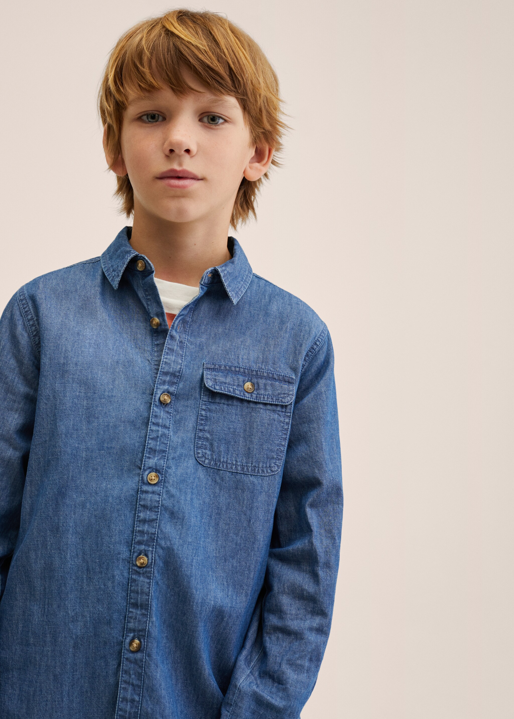 Denim shirt - Details of the article 1