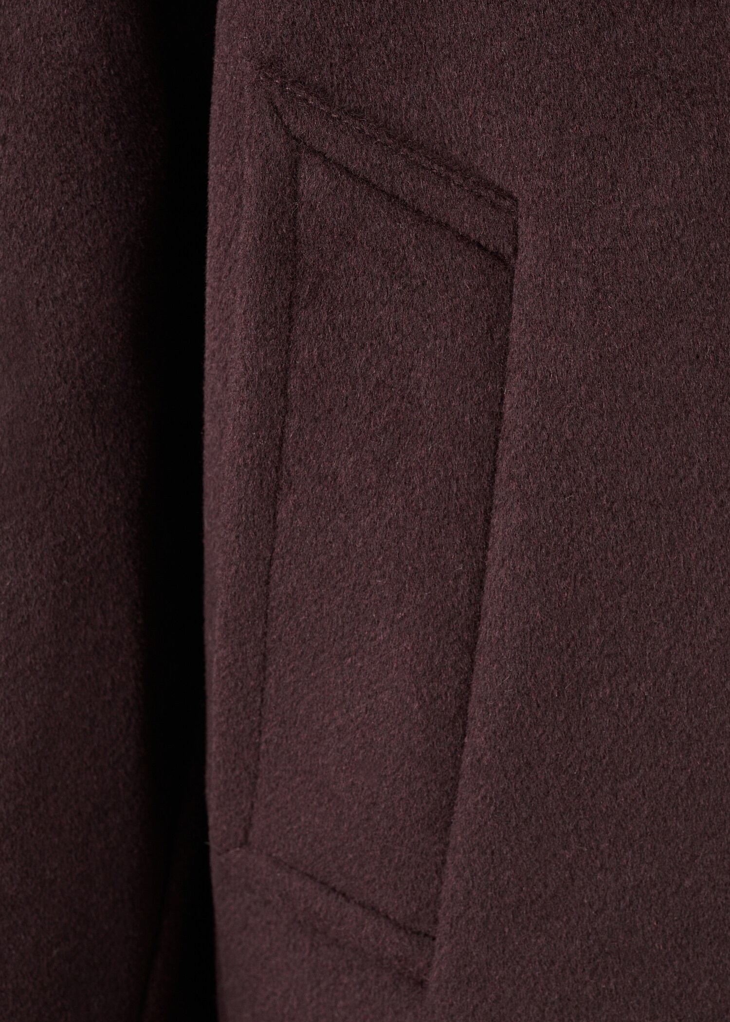 Wool jacket with a shirt collar - Details of the article 0