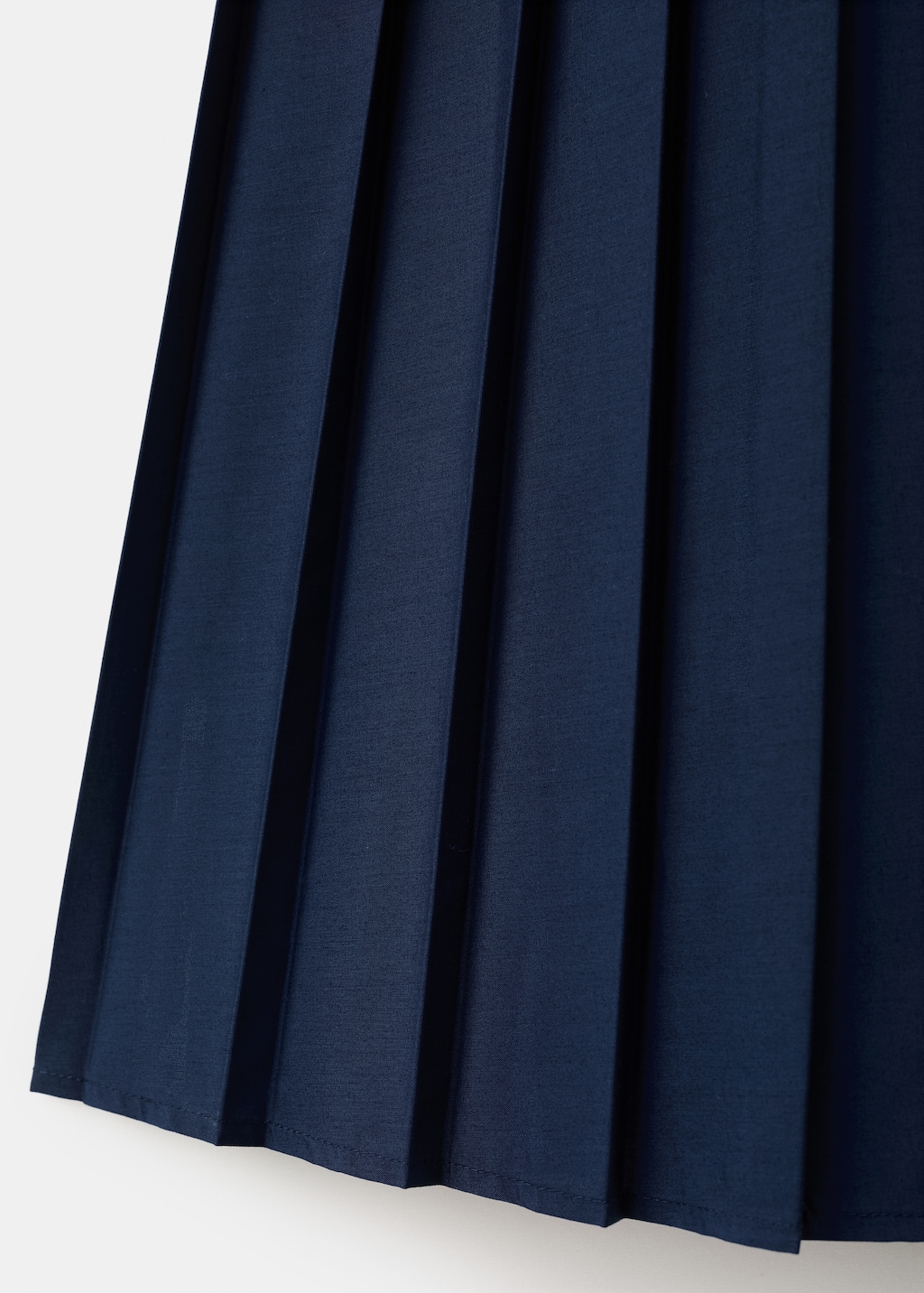 Pleated A-line dress