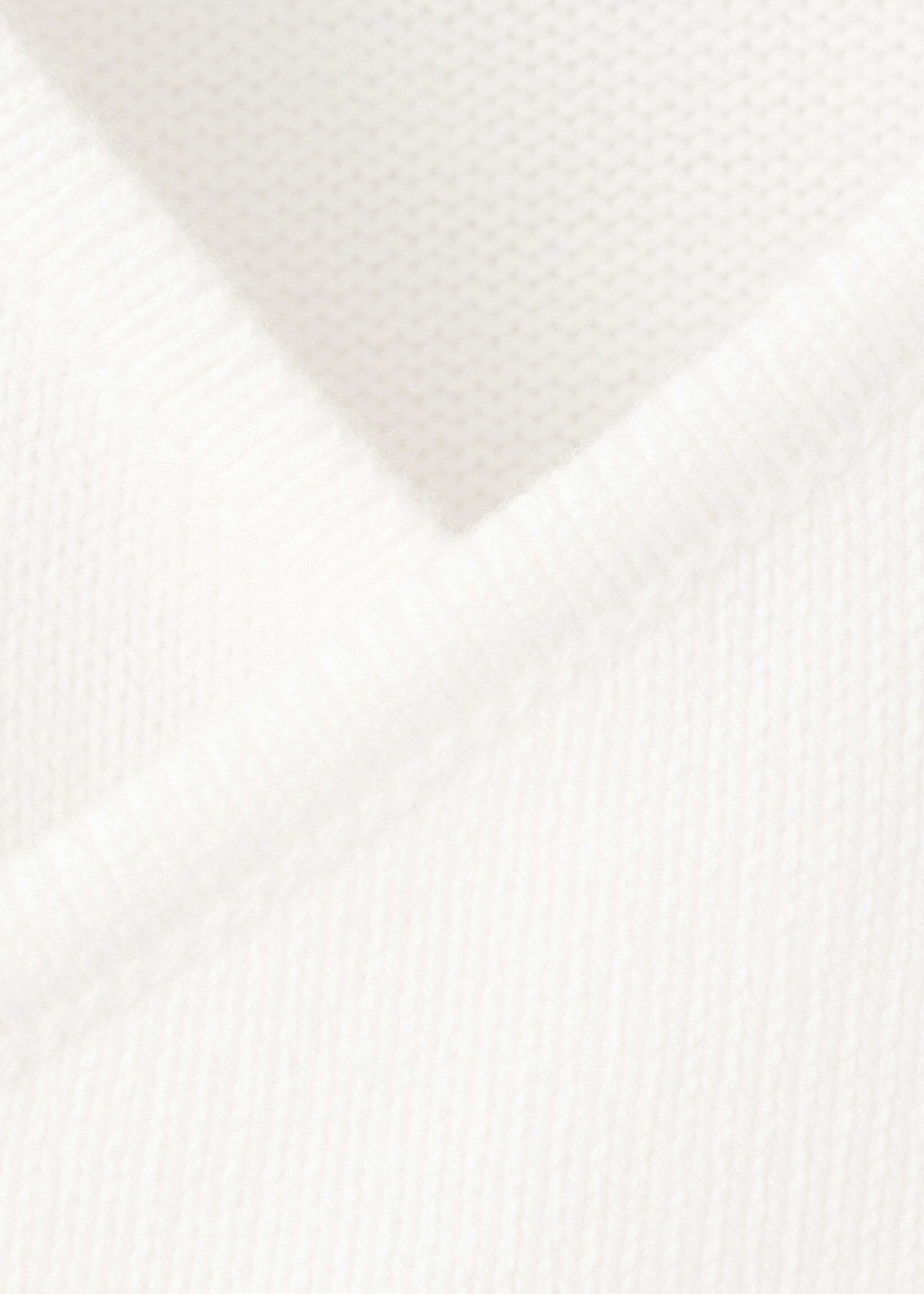 Zweireihiger Strick-Cardigan - Detail des Artikels 8, Cremeweiß. Ref: 27012549-00.