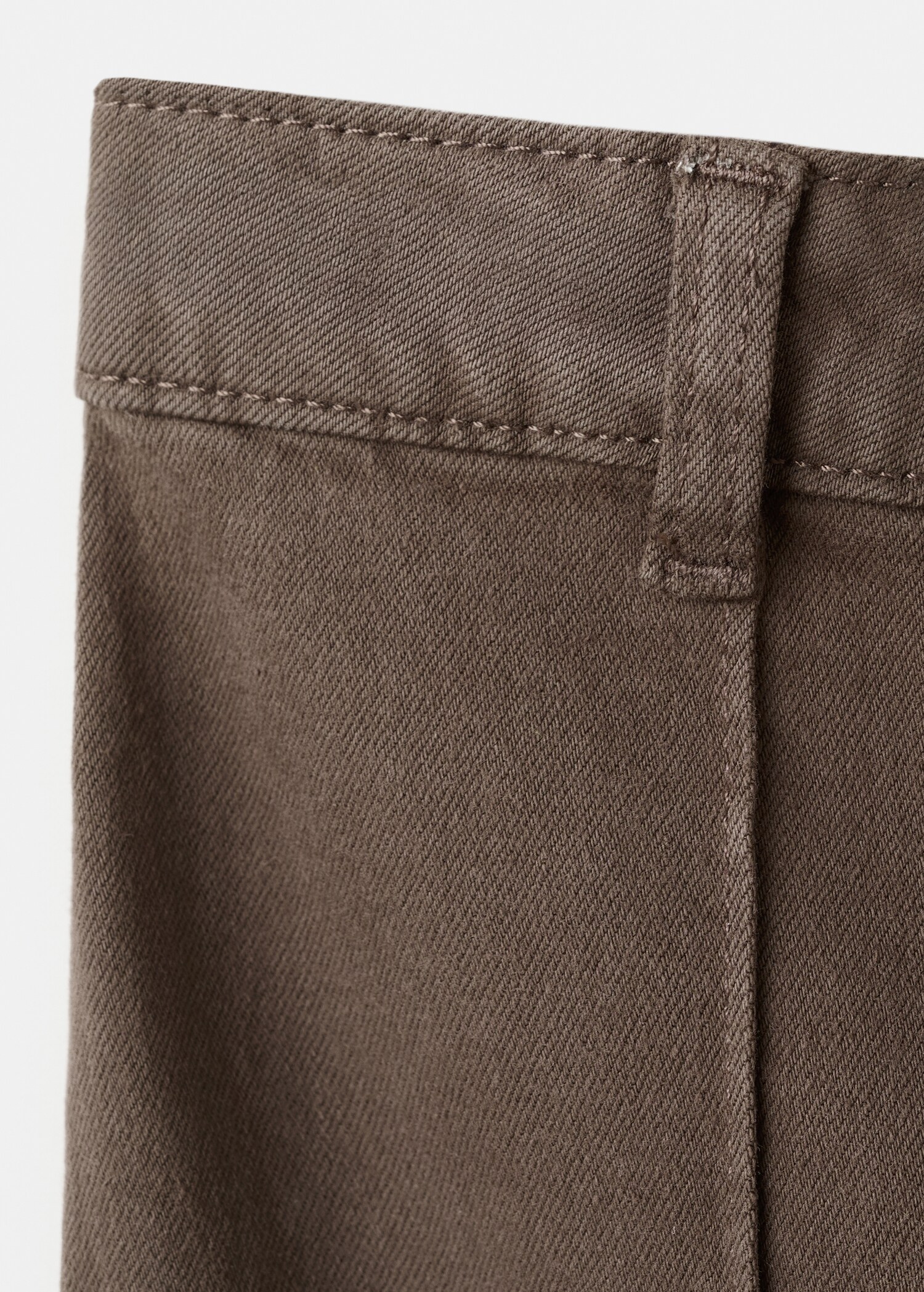 Culotte jeans with seam detail - Details of the article 0