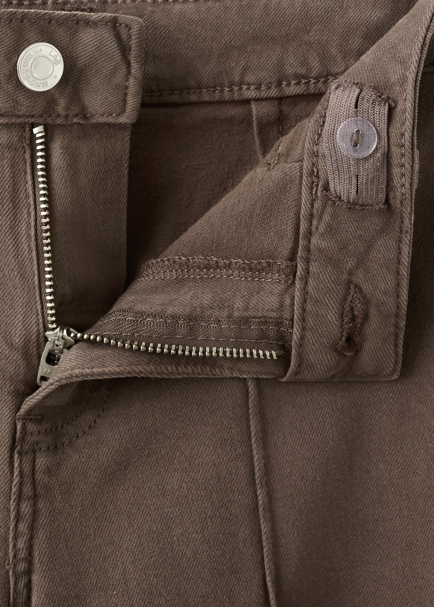 Culotte jeans with seam detail - Details of the article 8