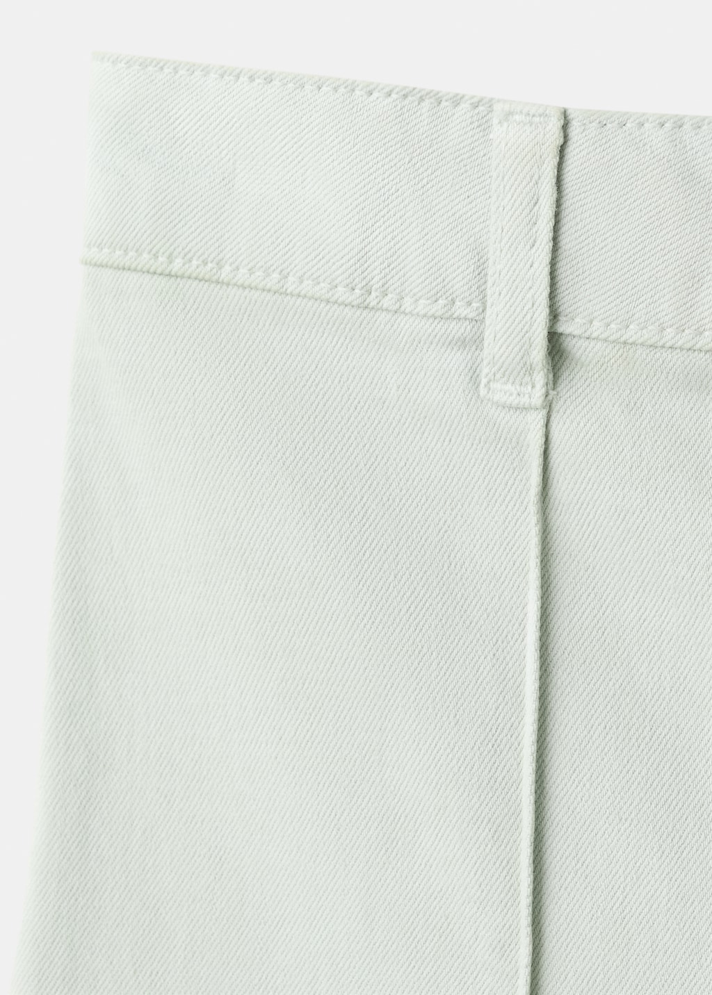 Culotte jeans with seam detail