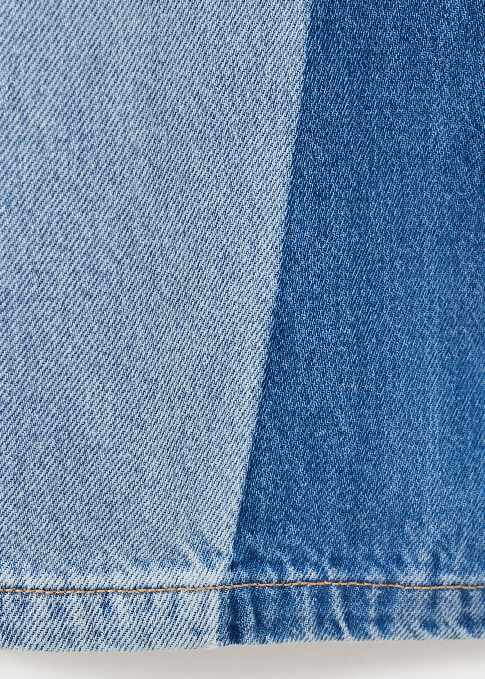 Jean wideleg bicolore - Détail de l'article 8, Bleu moyen. Ref: 27012893-00.