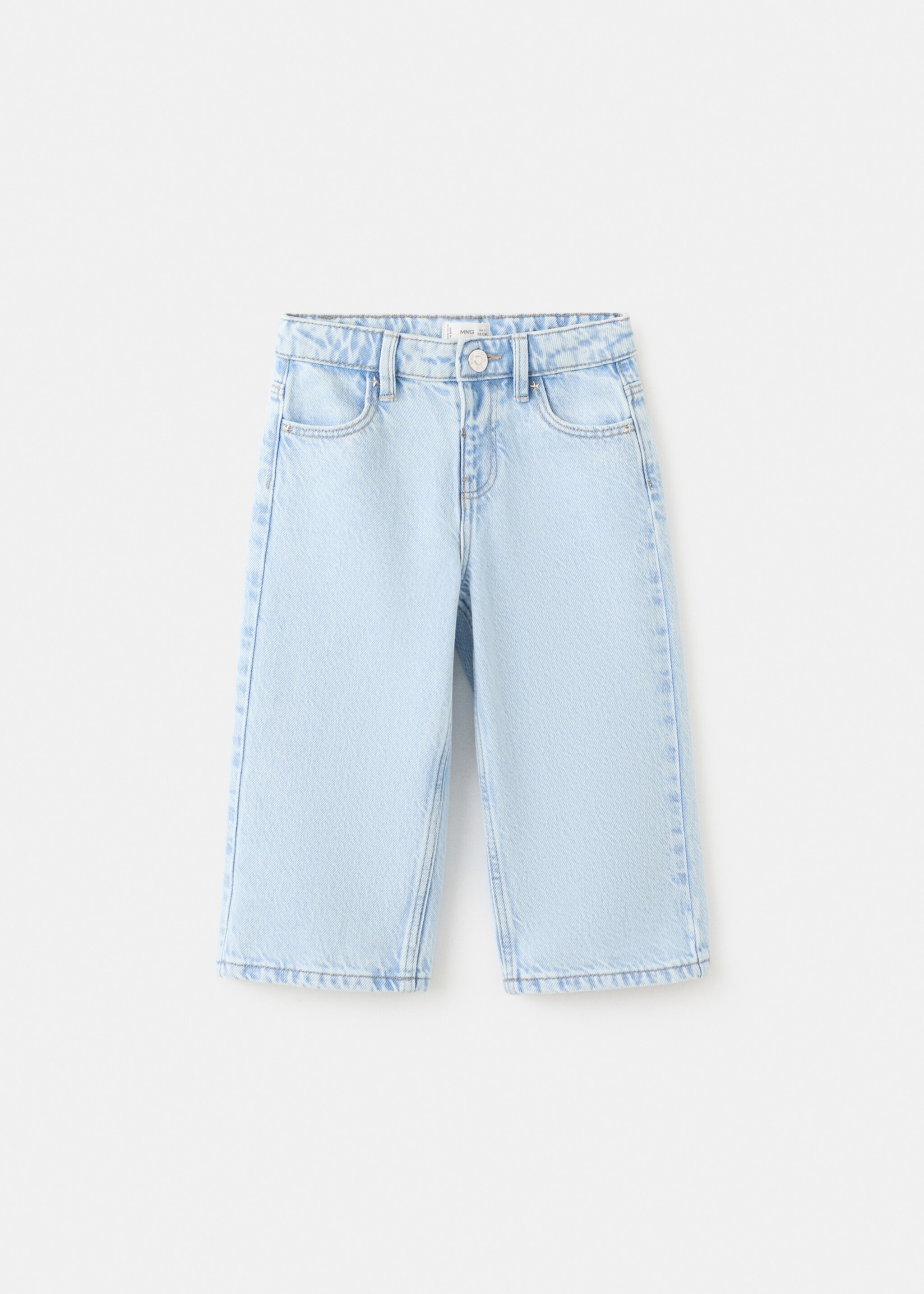 Jeans culote - Article without model, Light Blue. Ref: 27012895-00.