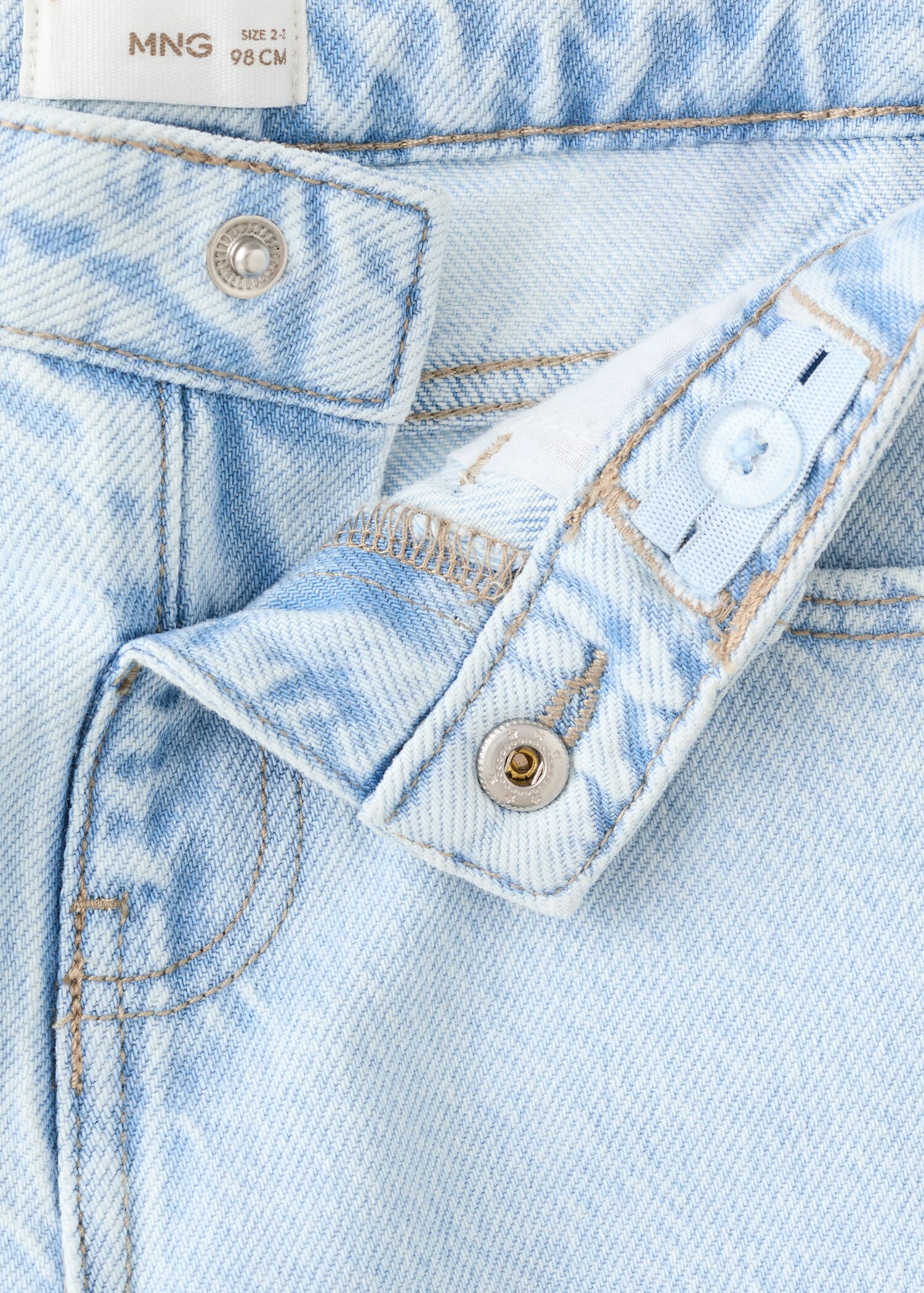 Jeans culotte mid-waist comfort - Details of the article 8