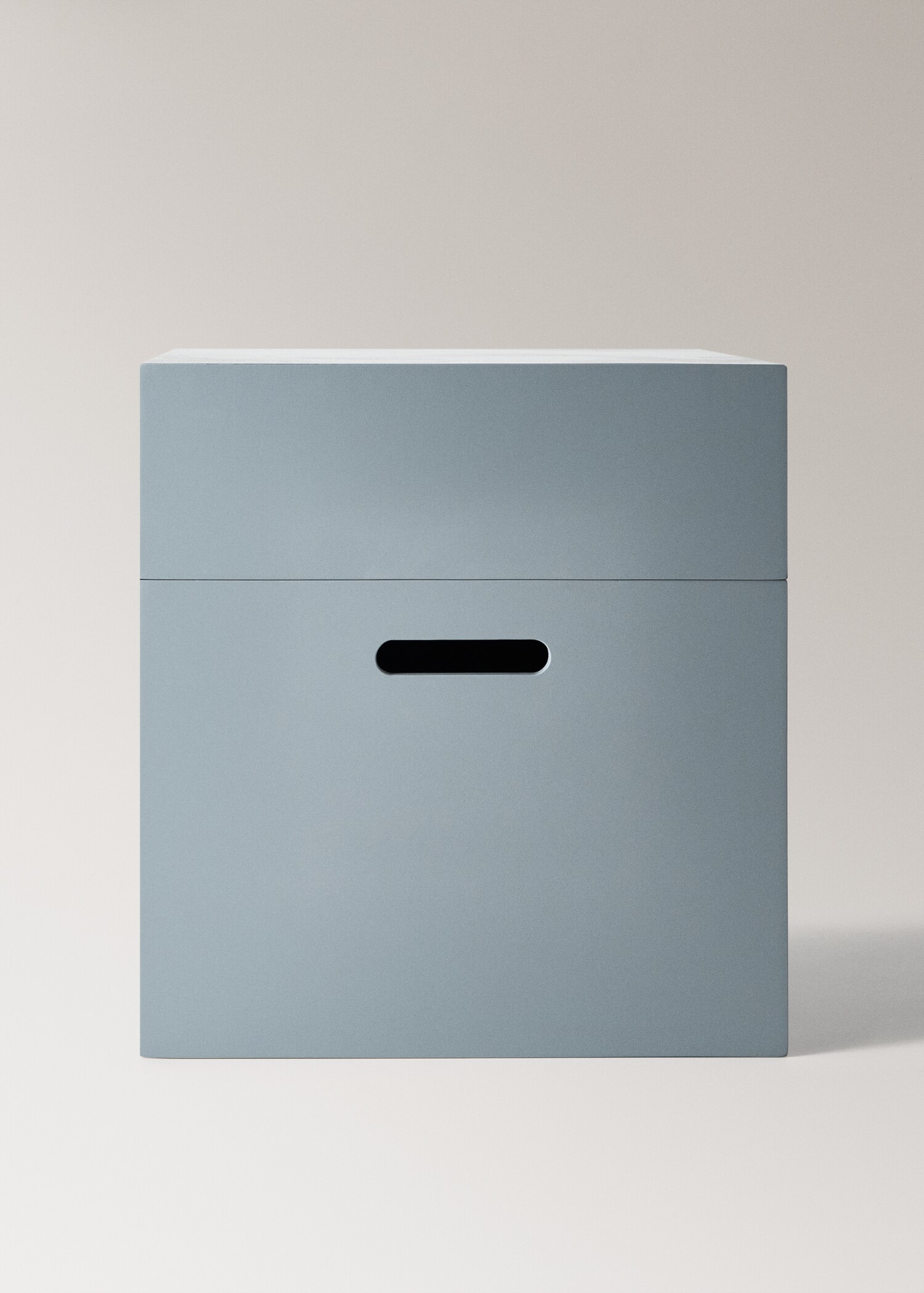 Dřevěný box s obdélníkovou drážkou - Zboží bez modelu