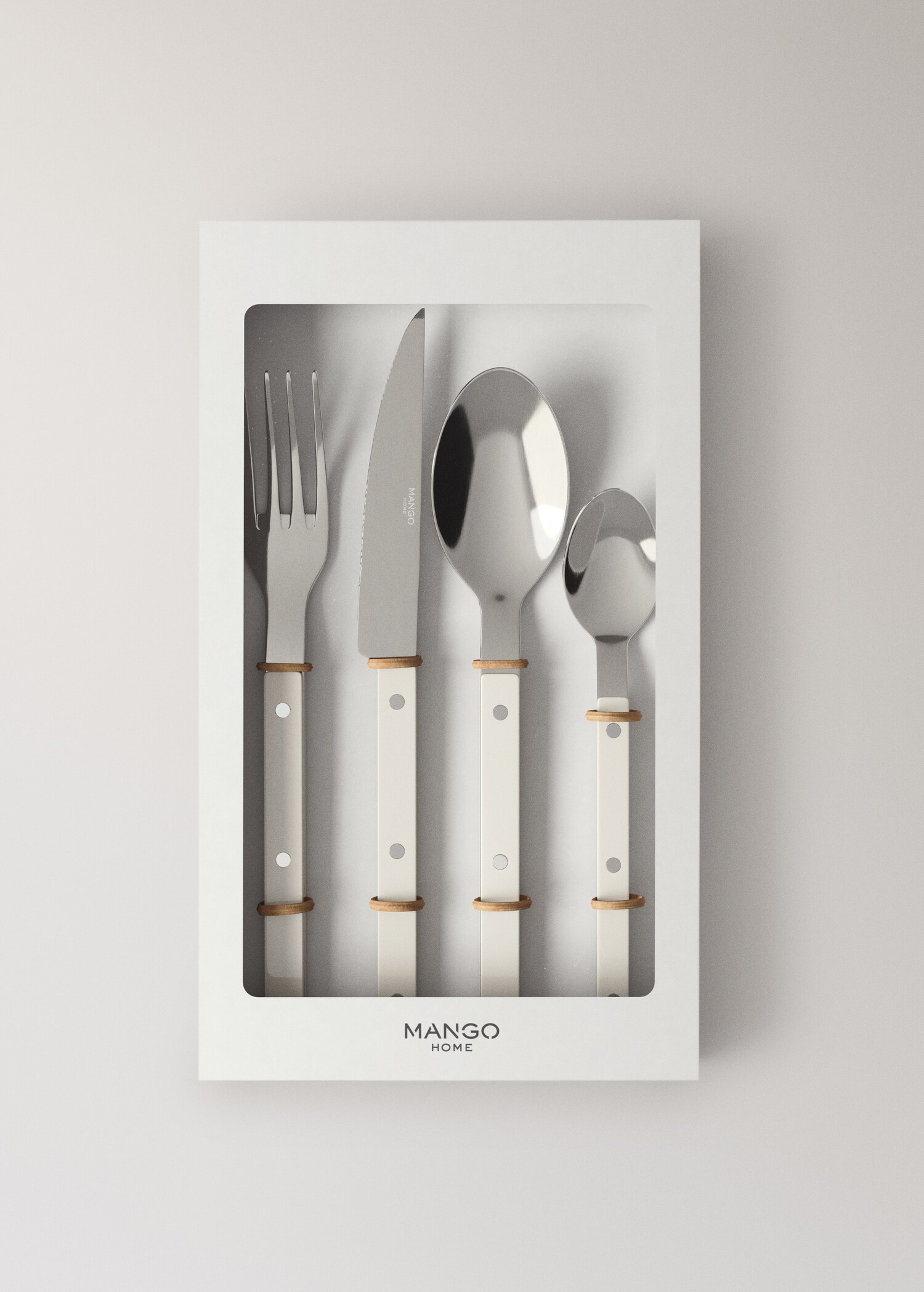 Stainless steel cutlery set with resin handles - Details of the article 4