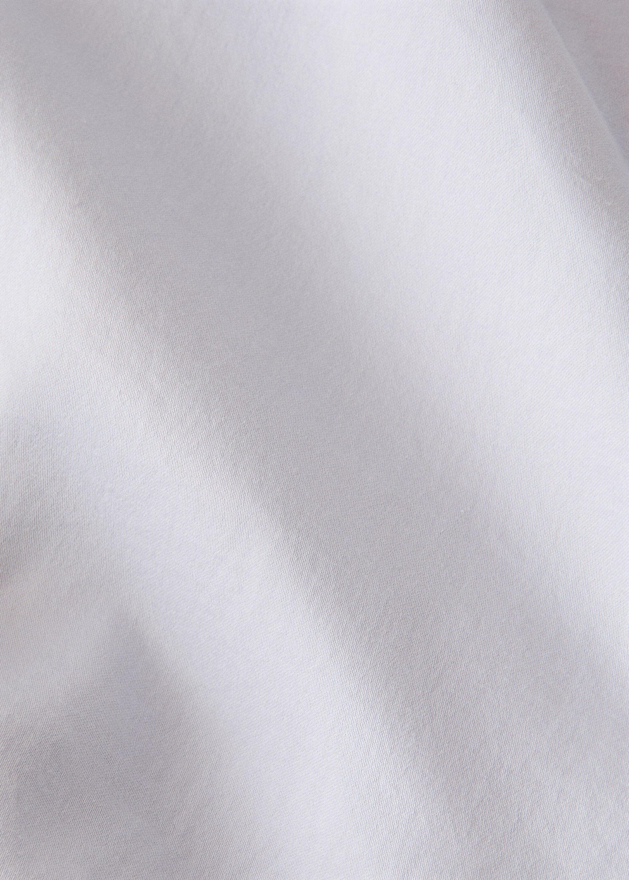 Double-stitched satin top sheet for 180/200 cm bed - Details of the article 3, Light/Pastel Purple. Ref: 27012938-00.