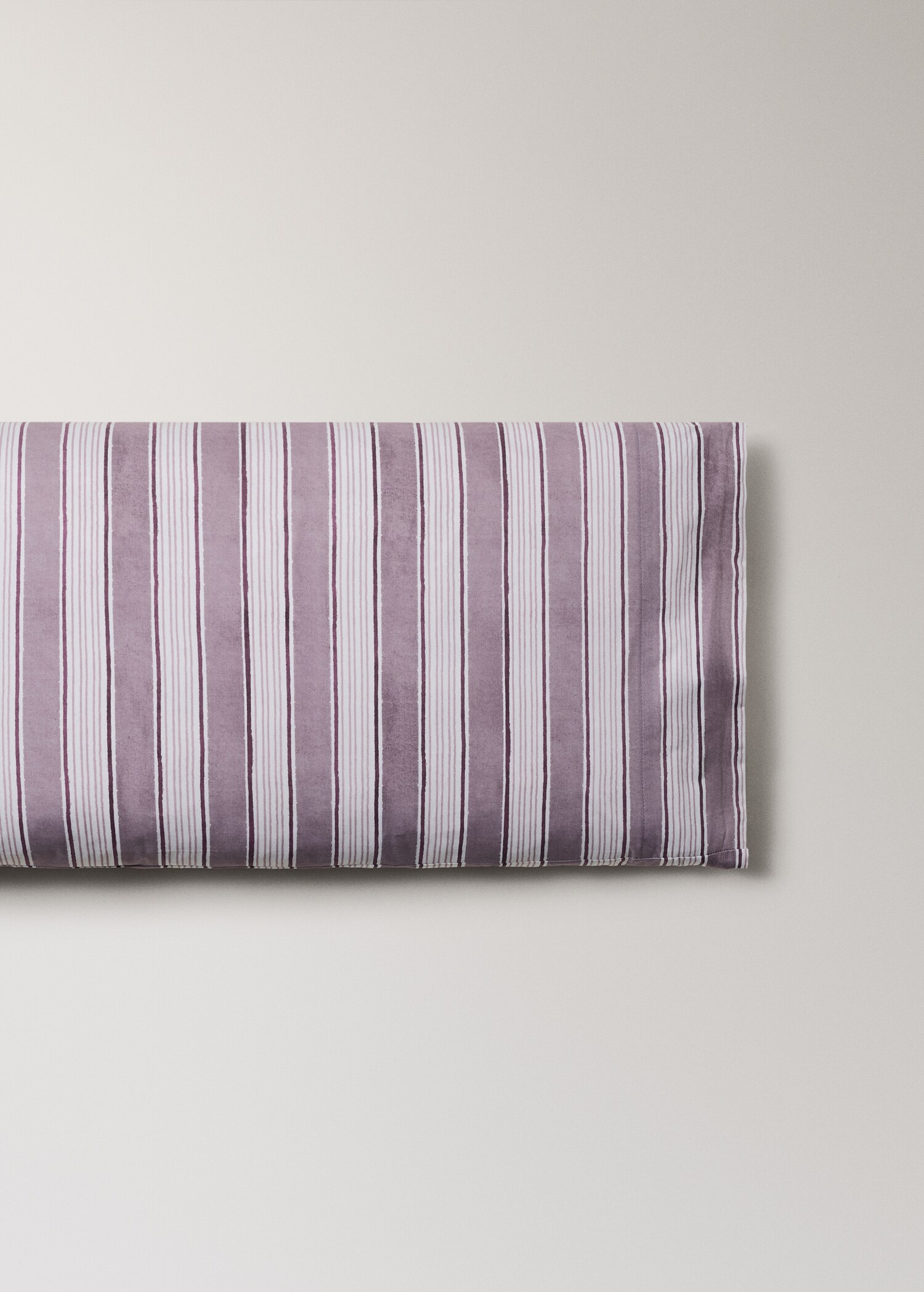 Funda coixí ratlles amples aquarel·la 45x110 cm - Article sense model