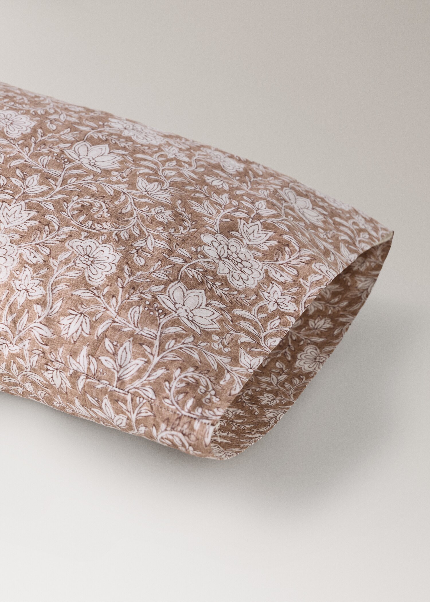 Fine stripe print pillow cover 45X110 cm - Details of the article 2