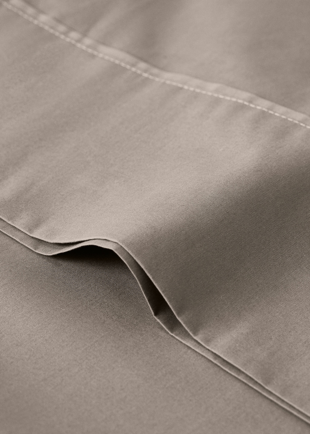 300-thread count cotton percale pillowcase 45x110 cm
