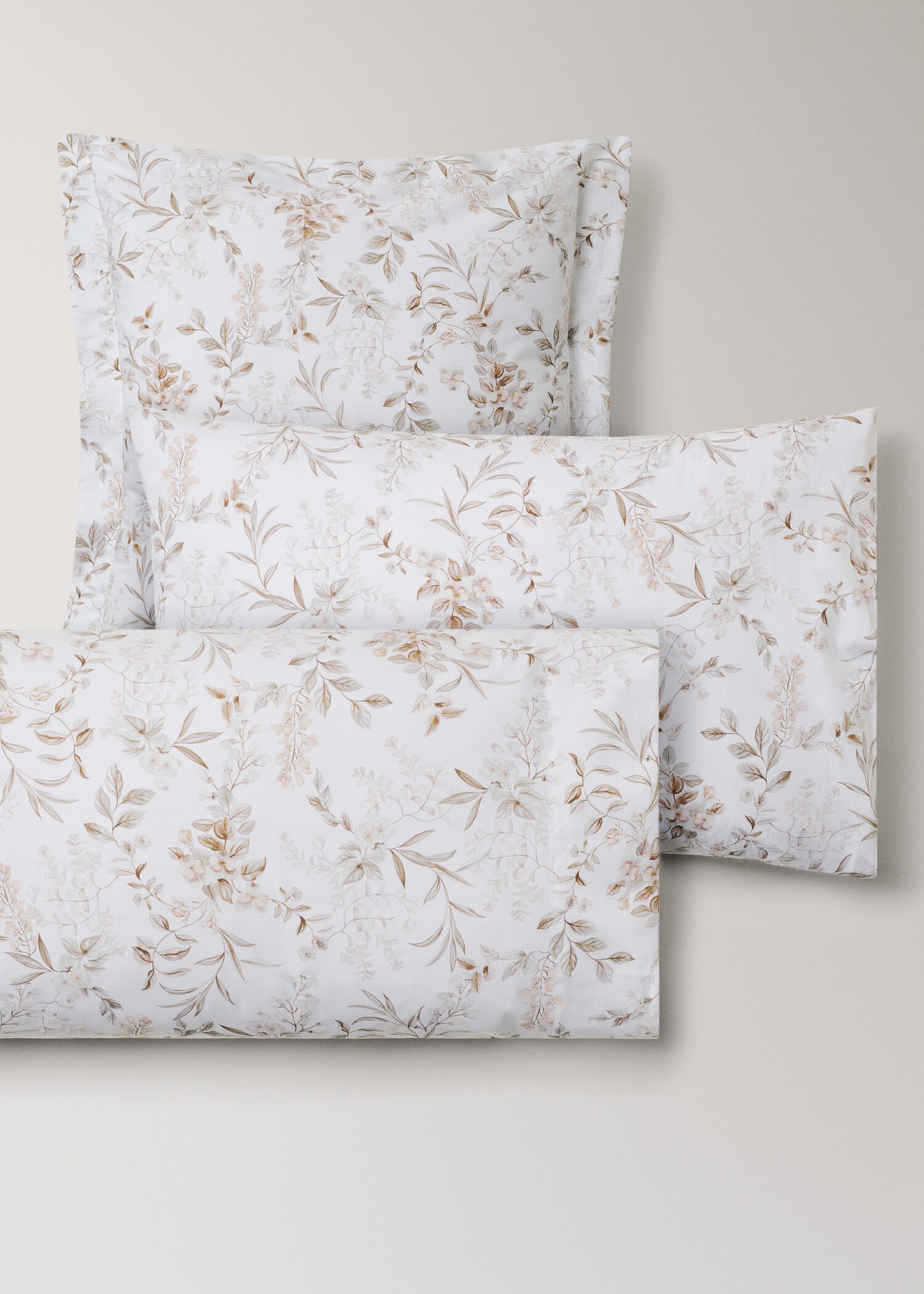 Two garden floral print pillowcases 50x75 cm - Details of the article 4